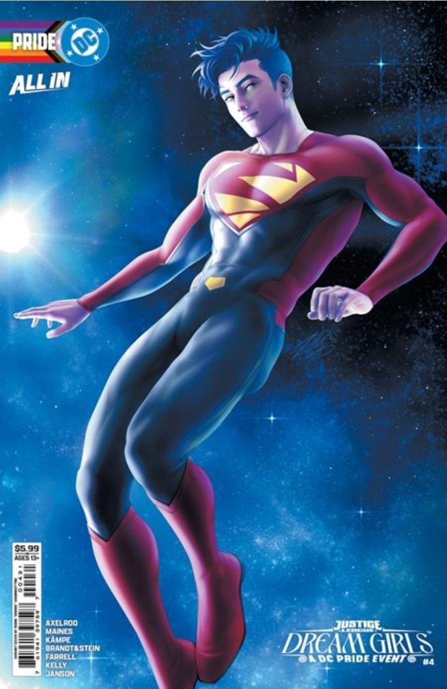JUSTICE LEAGUE DREAM GIRLS A DC PRIDE EVENT #4 Cover C Pre-Sale 06/24