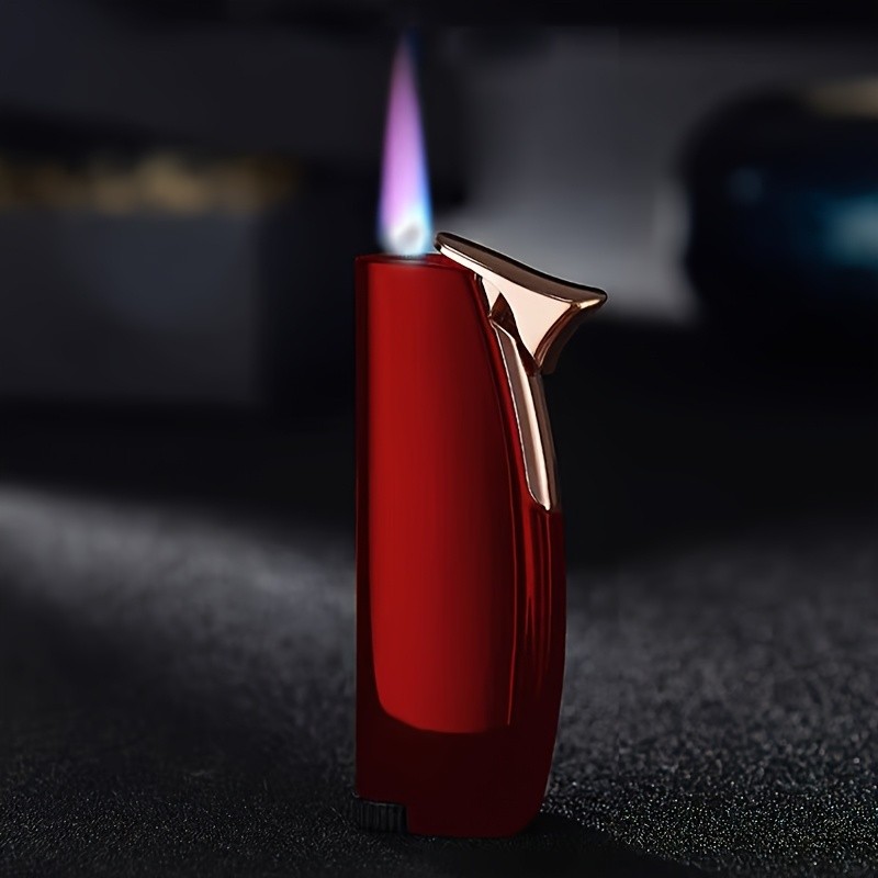 2x Compact & Refillable Butane Lighter Set – Perfect for BBQs, Camping, and More