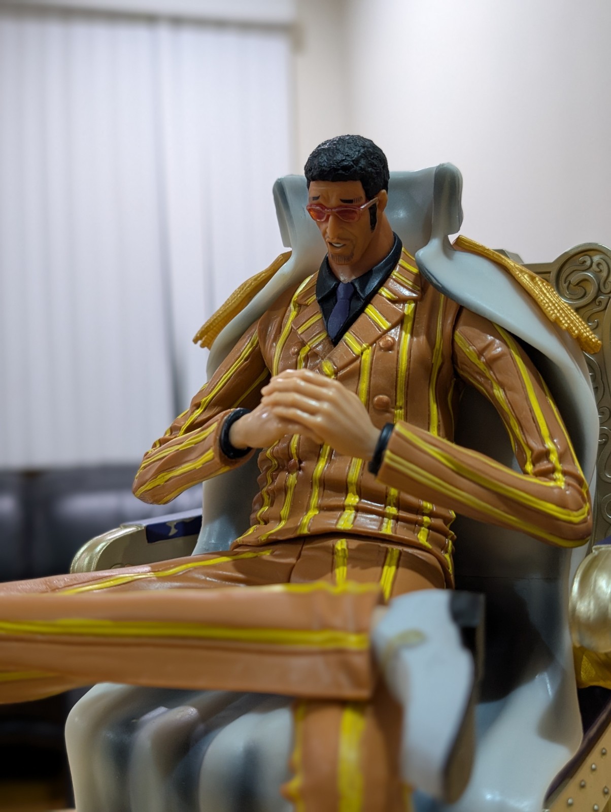 One Piece Admiral Kizaru War for the Best Sitting 9” Figure