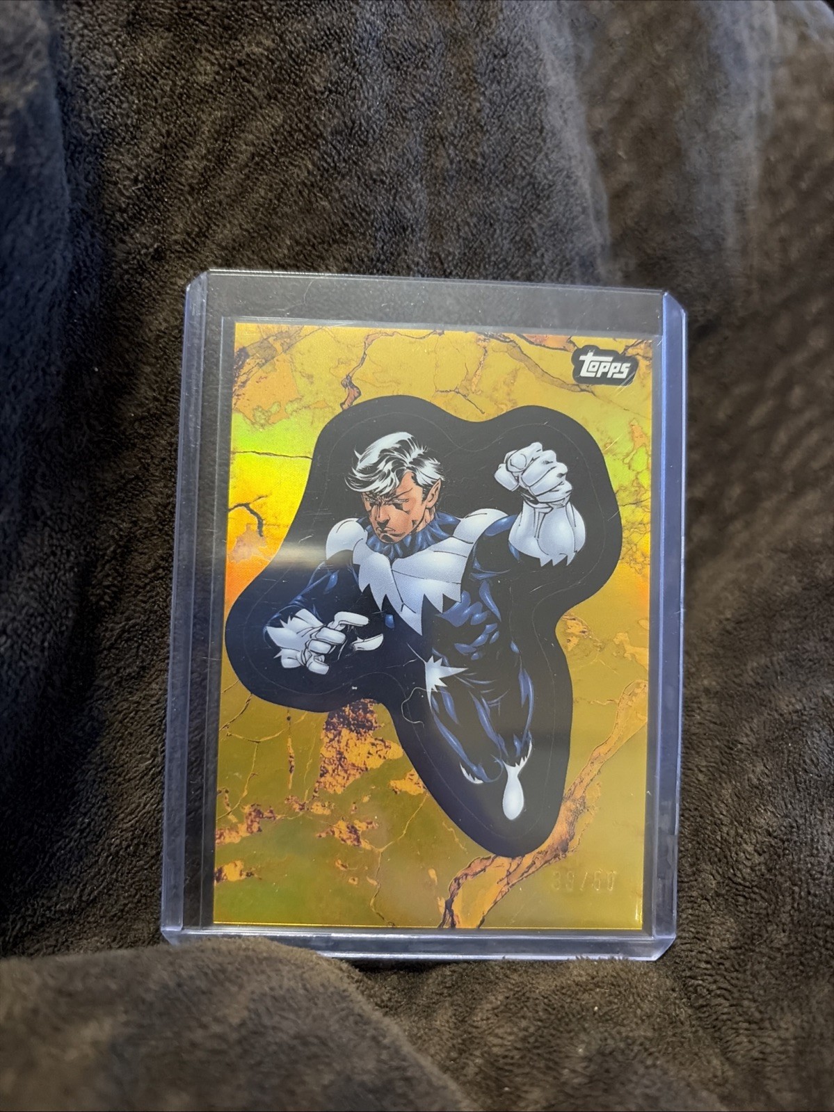 Topps Marvel Comic Book Heroes North Star Gold Refractor 39/50