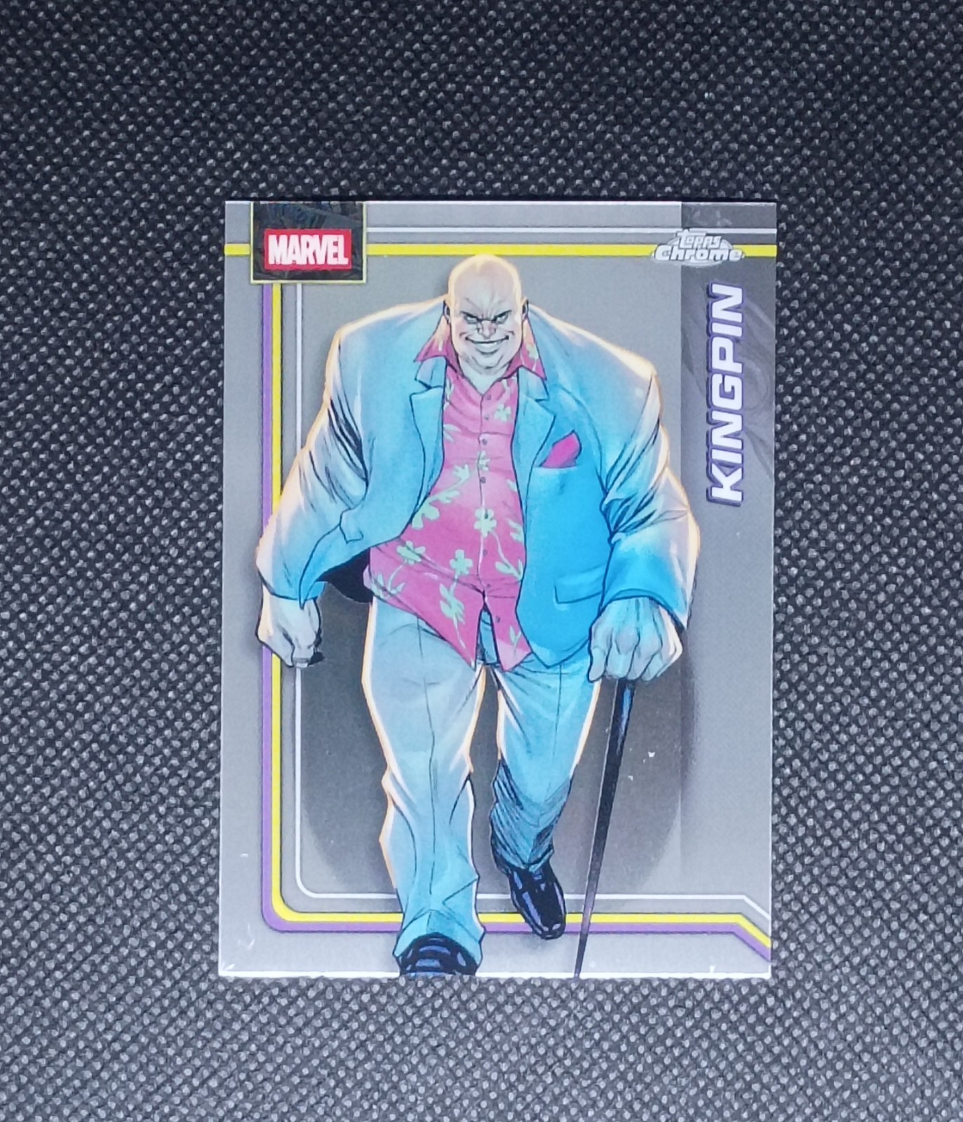Topps 2026 Topps Chrome Marvel Kingpin #065 Refractor Parallel Trading Card