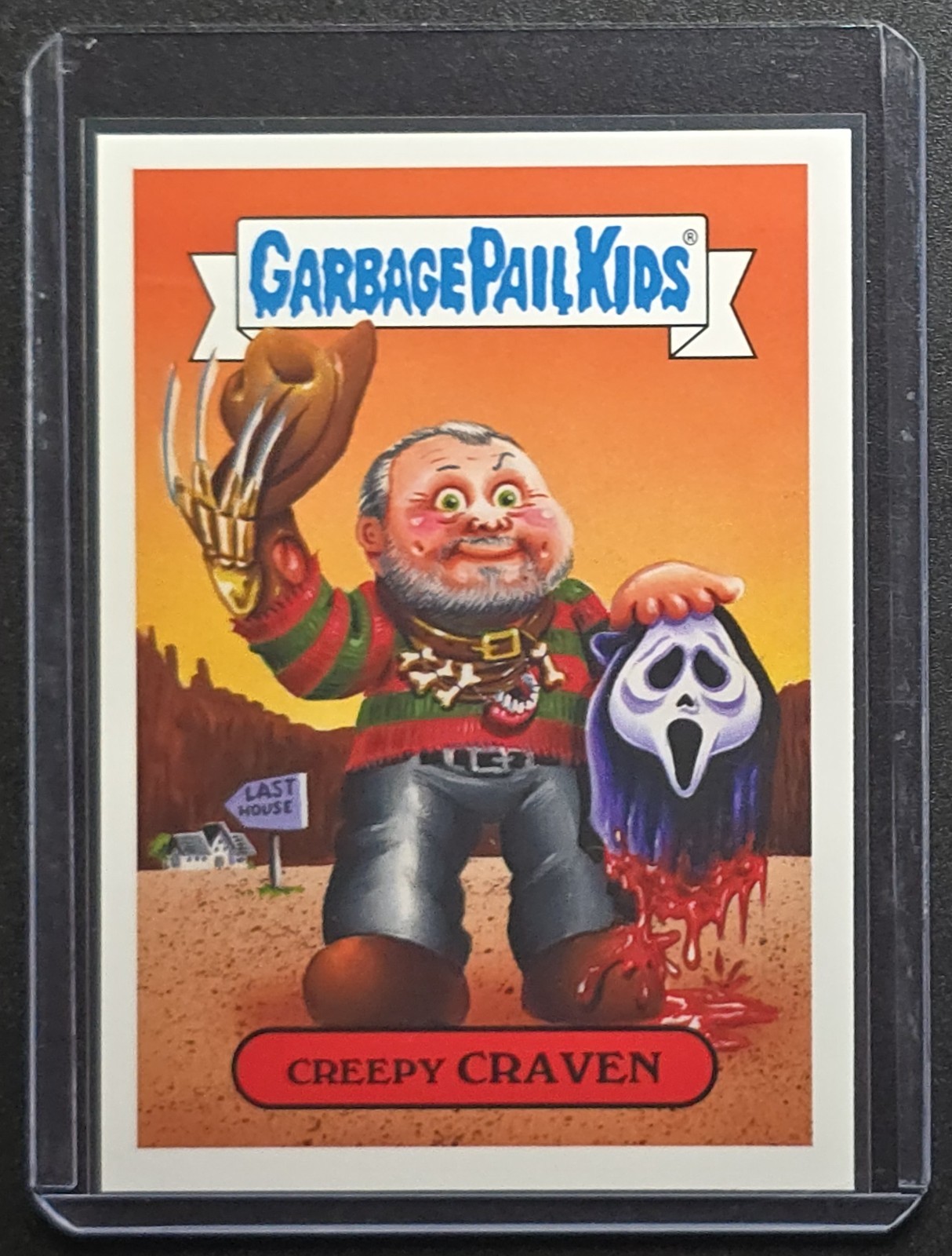 2019 Garbage Pail Kids Oh the Horror-ible Creepy Craven 10b