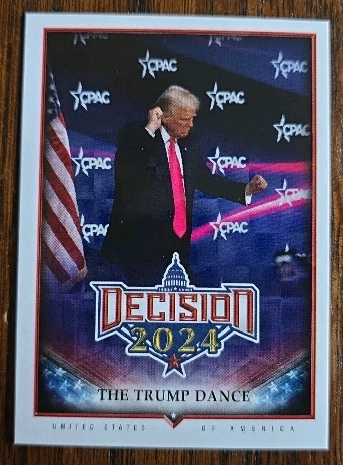 Decision 2024 Update Donald J. Trump #203 SP Trump Dance