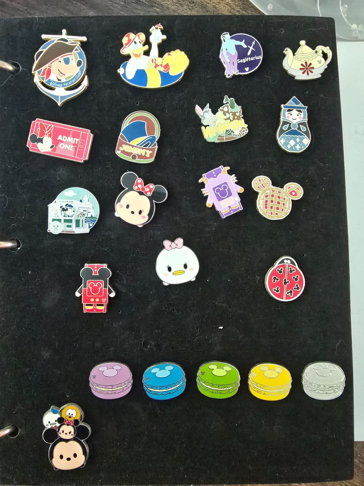 Lot Of 20+ Disney Trading Pins Misc as shown in pictures – used.