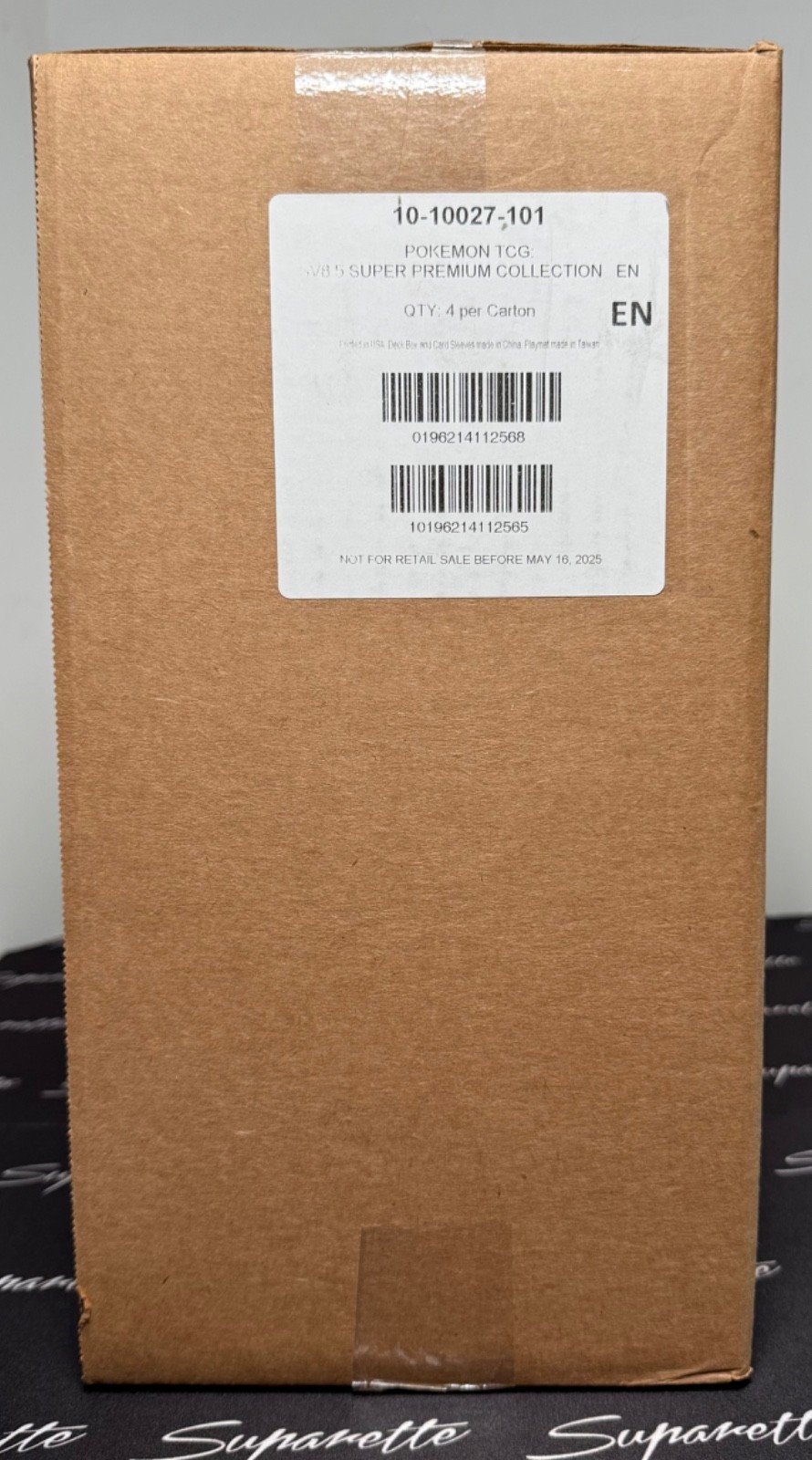 Pokemon SV8.5 Prismatic Evolutions Super Premium Collection Case Of 4 Sealed