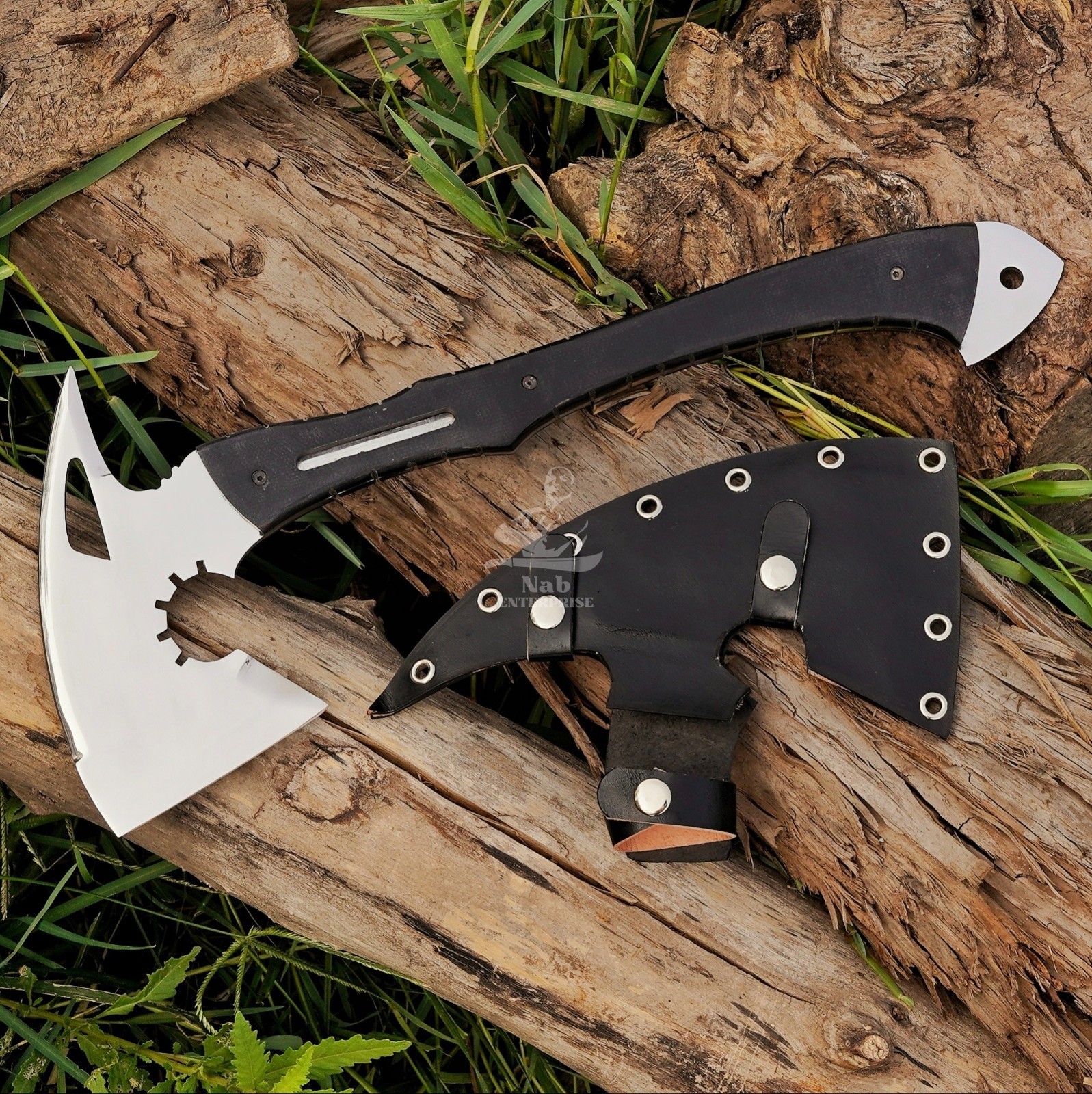 Resident Evil Requiem Axe Replica RE9 Leon Kennedy Full Tang Hatchet Collectible