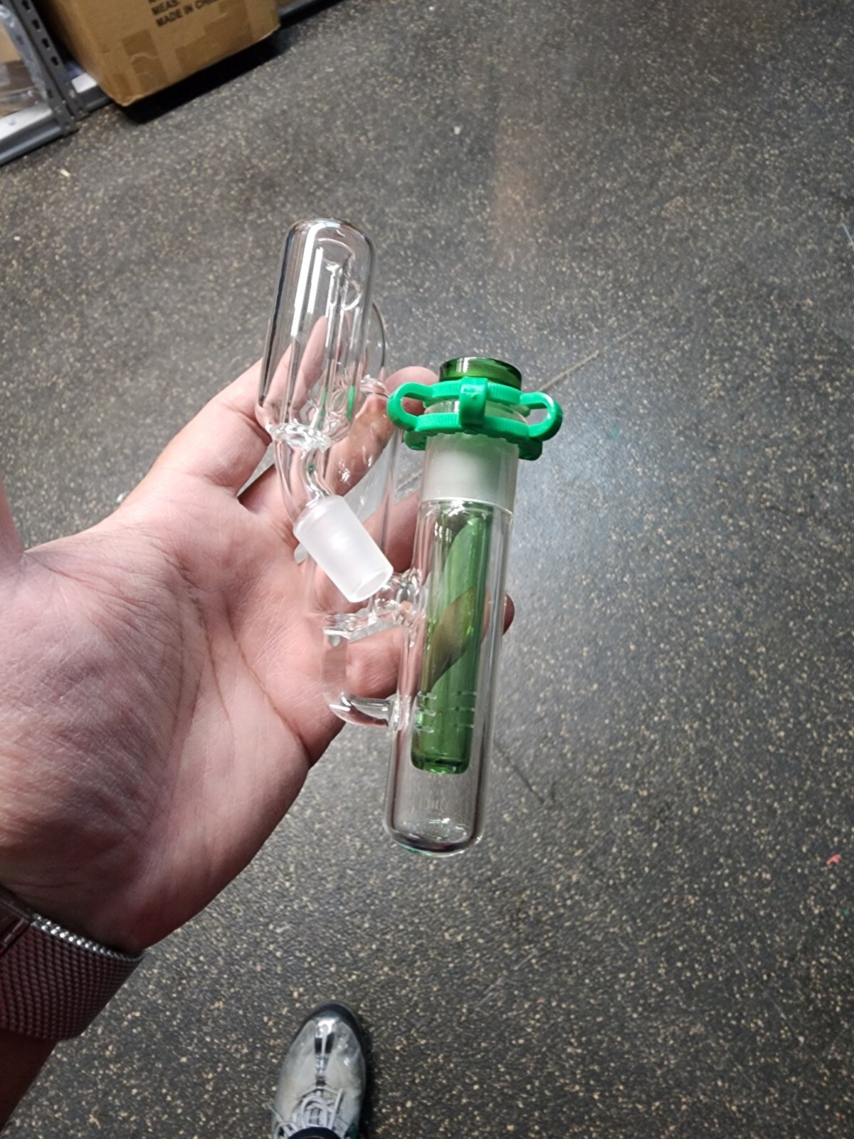 Hookah Tobacco Smoking GLASS Ash catcher Inline Male 14mm