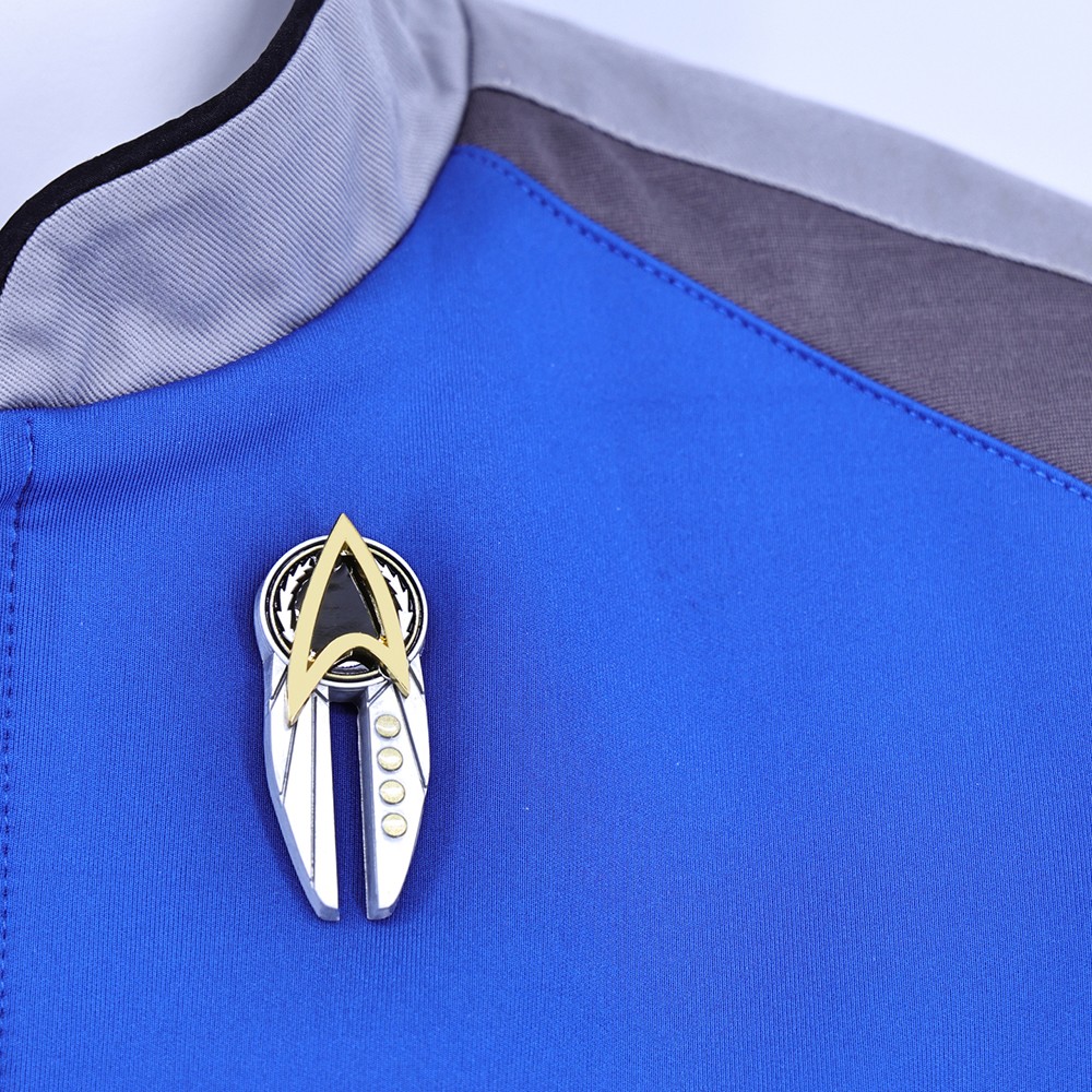 For Starfleet Academy Captain Commander Magnet Badges Brooches Pins Accessories