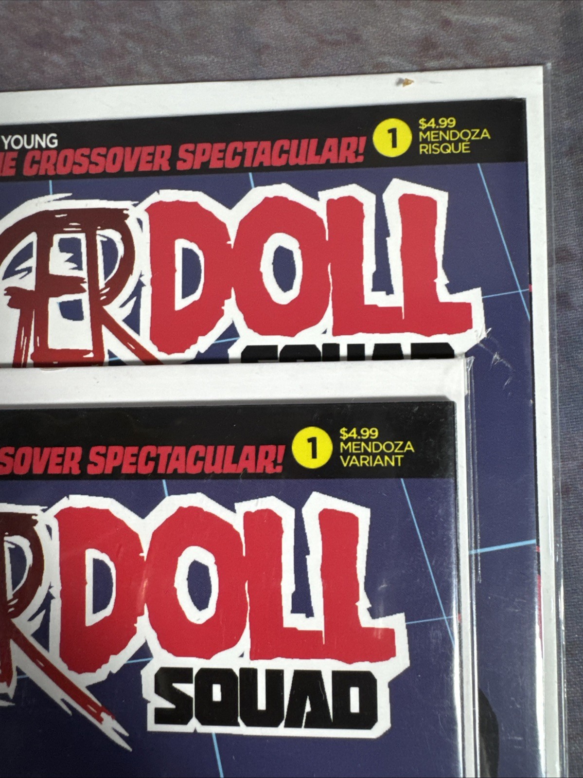 NM Danger Doll Squad #1 Comic CVR D MENDOZA RISQUE First Printing Set