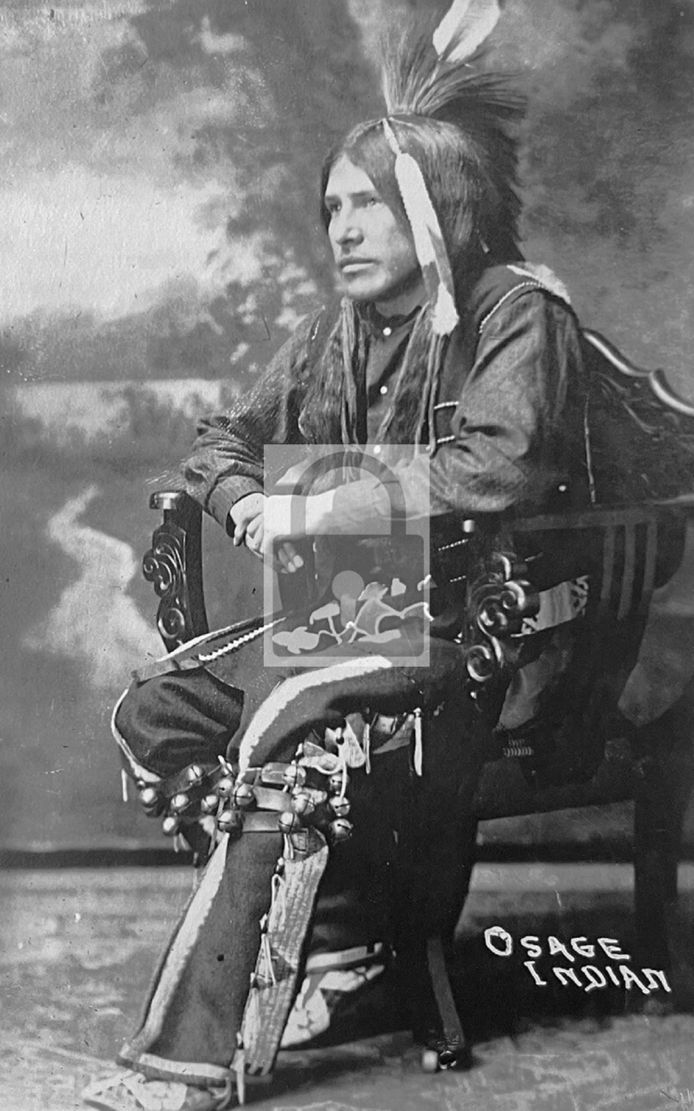 Osage Indian Portrait Studio – Reprint
