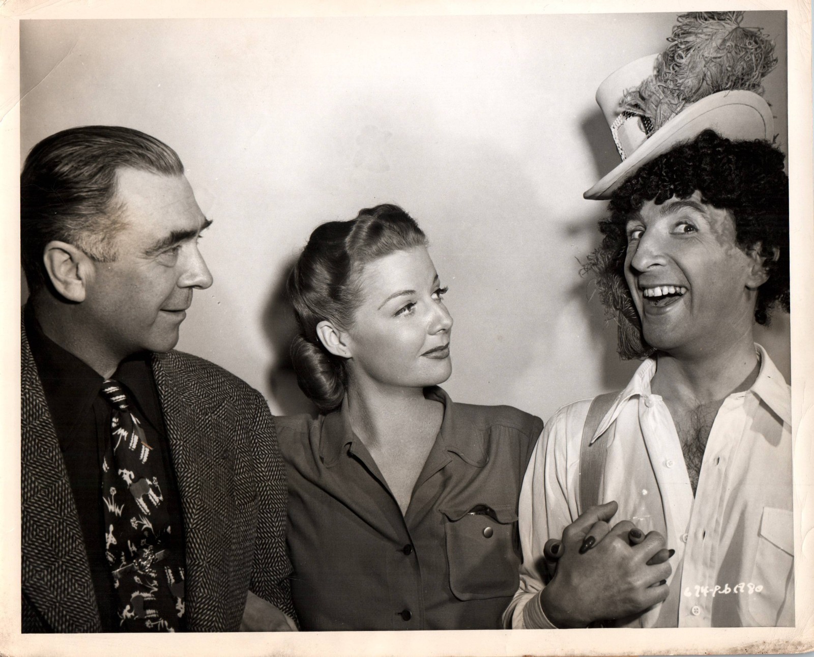 Ann Sheridan behind scenes (1950s) ❤️ Original Vintage Photo 1261K