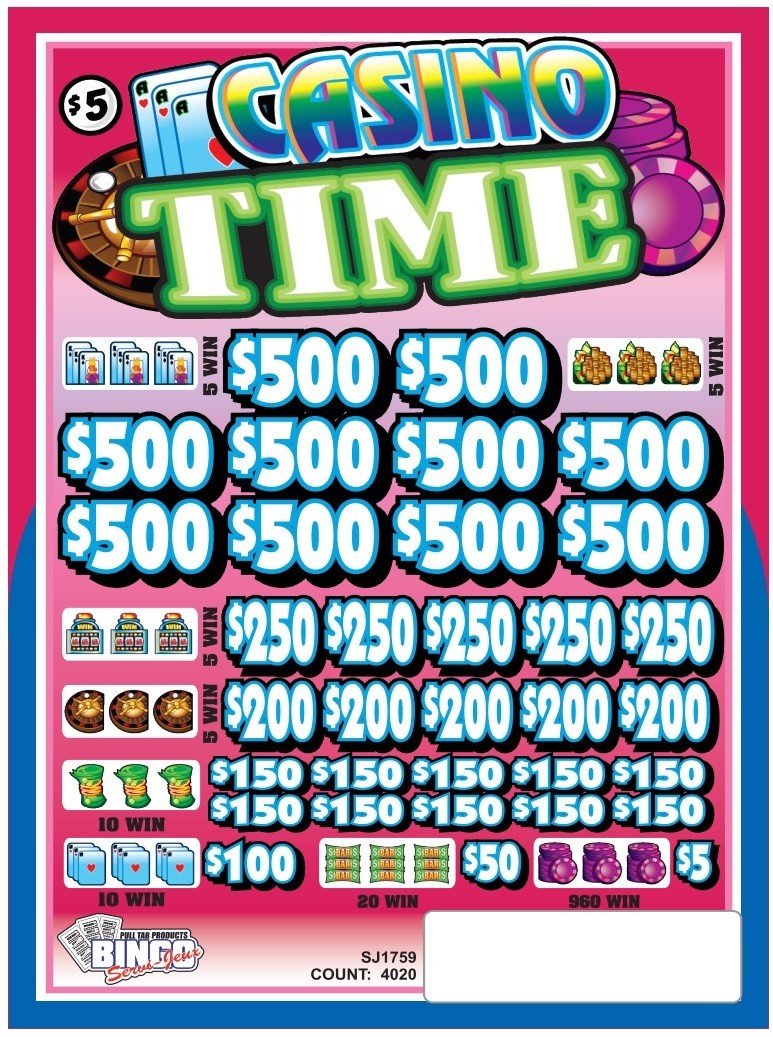 NEW pull tickets CASINO TIME – Instant Tabs