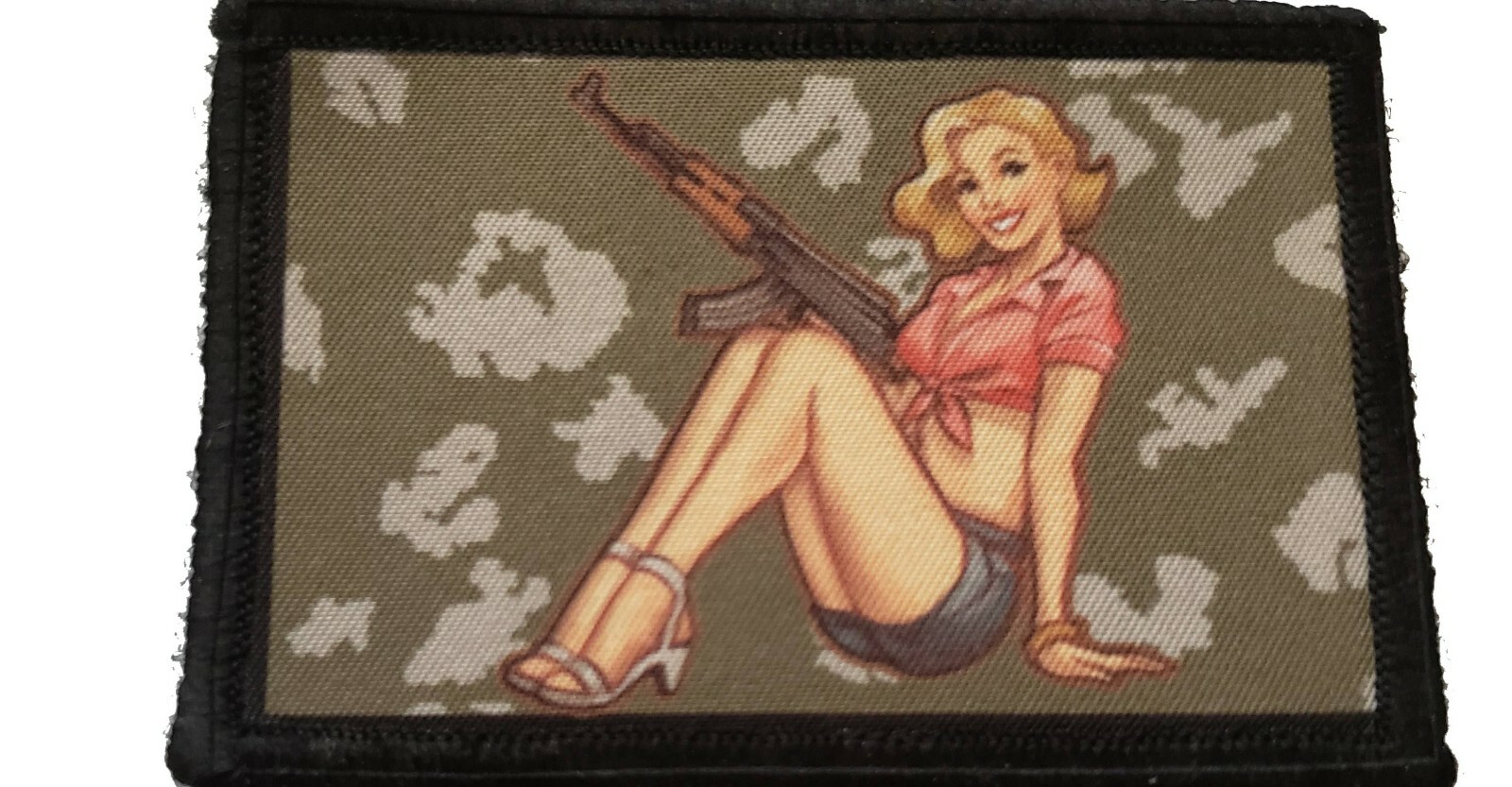 AK47 Ammo Can Morale Patch Russian 7.62×39 Tactical Military Army Hook Flag USA