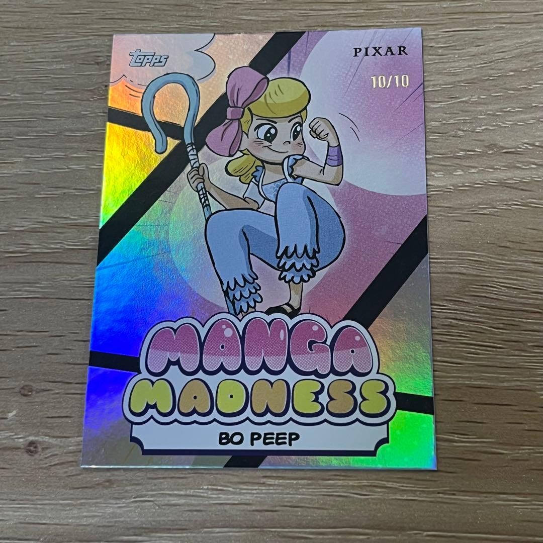 2026 Topps Disney Neon Bo Peep Manga Madness MM-3 10/10 Toy Story Pixar FS