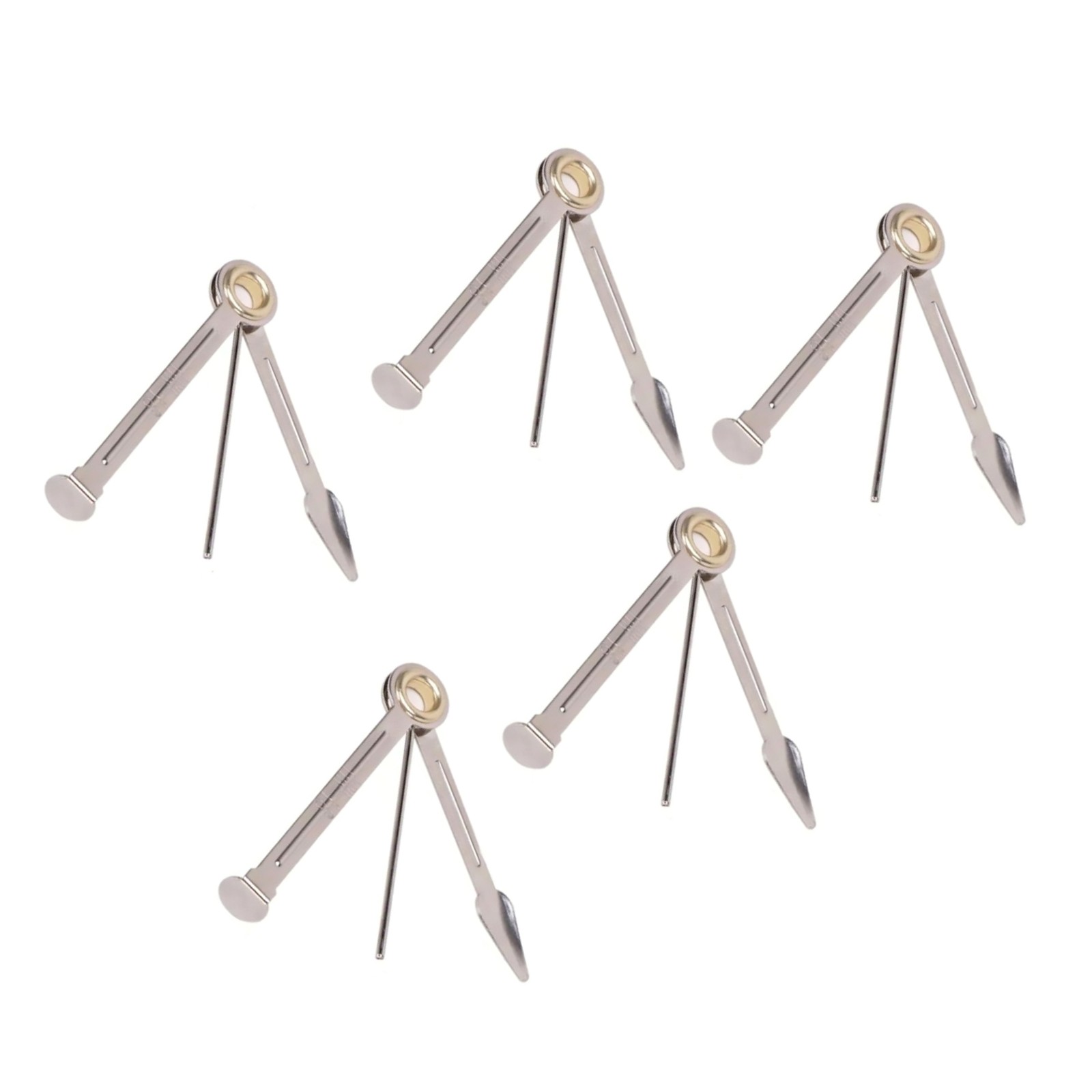 For Smoking Pipe 5PCS/Set 3 In 1 Metal Multifunctional Tobacco Clean Tool