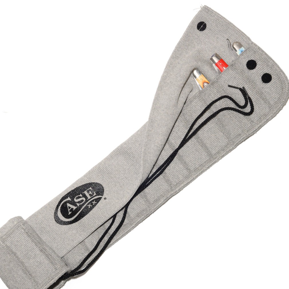 CASE XX KNIVES SACK-UPS KNIFE PROTECTOR 18 POCKET W/CASE LOGO – 3in. – 5in. (82