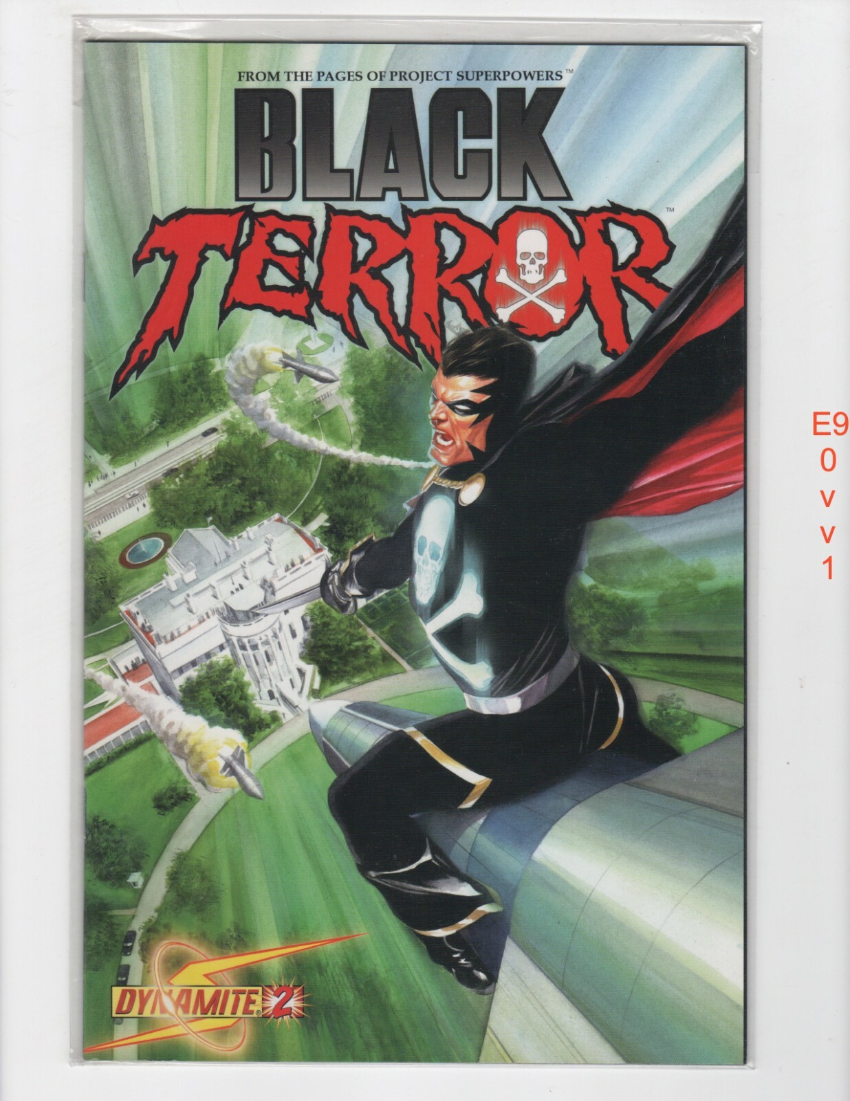 Black Terror #2 VF/NM 2008 Dynamite Alex Ross Project Superpowers e901