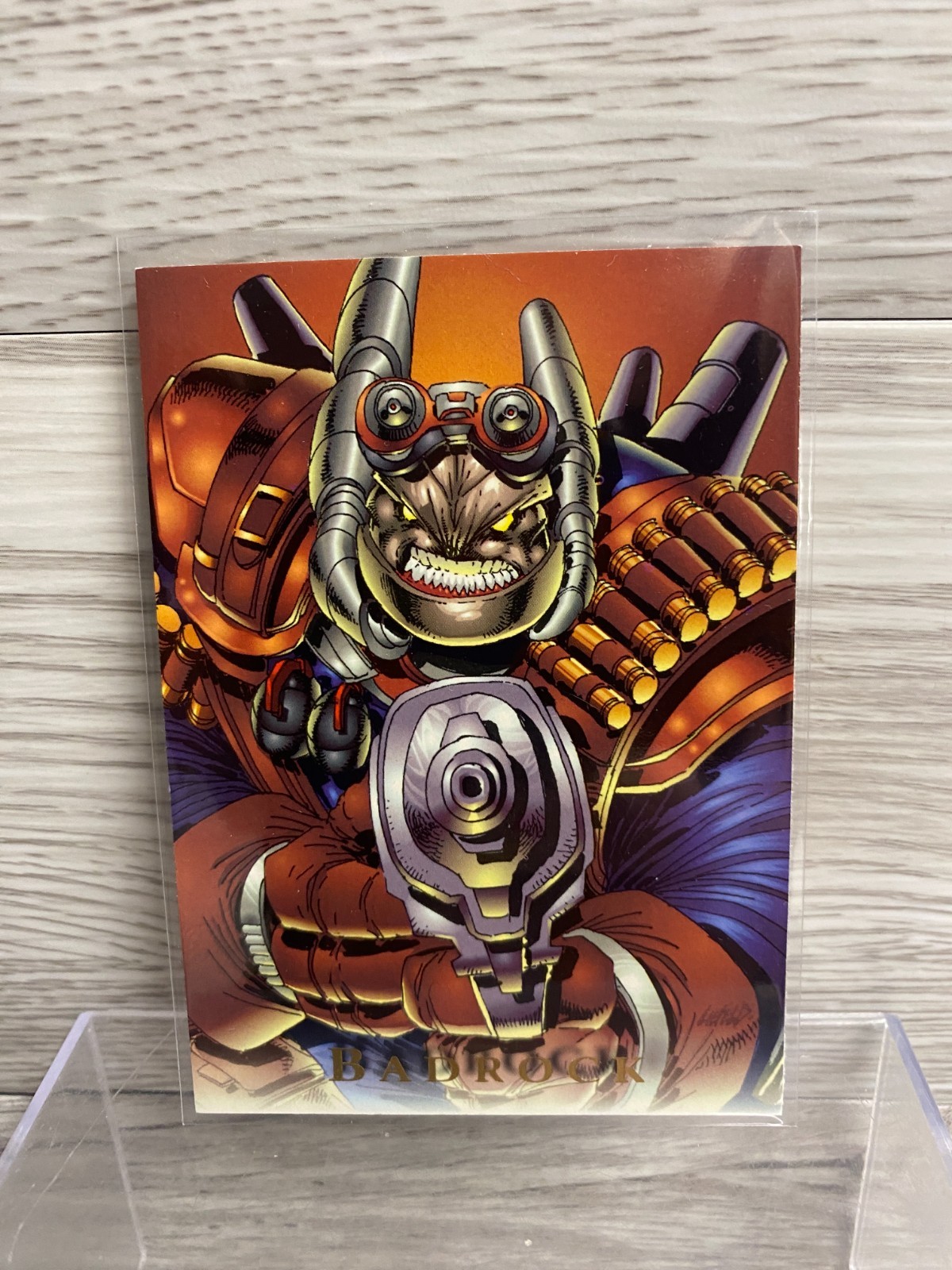YOUNGBLOOD “Badrock” Trading Cards Promo Card #S1 Skybox 1995