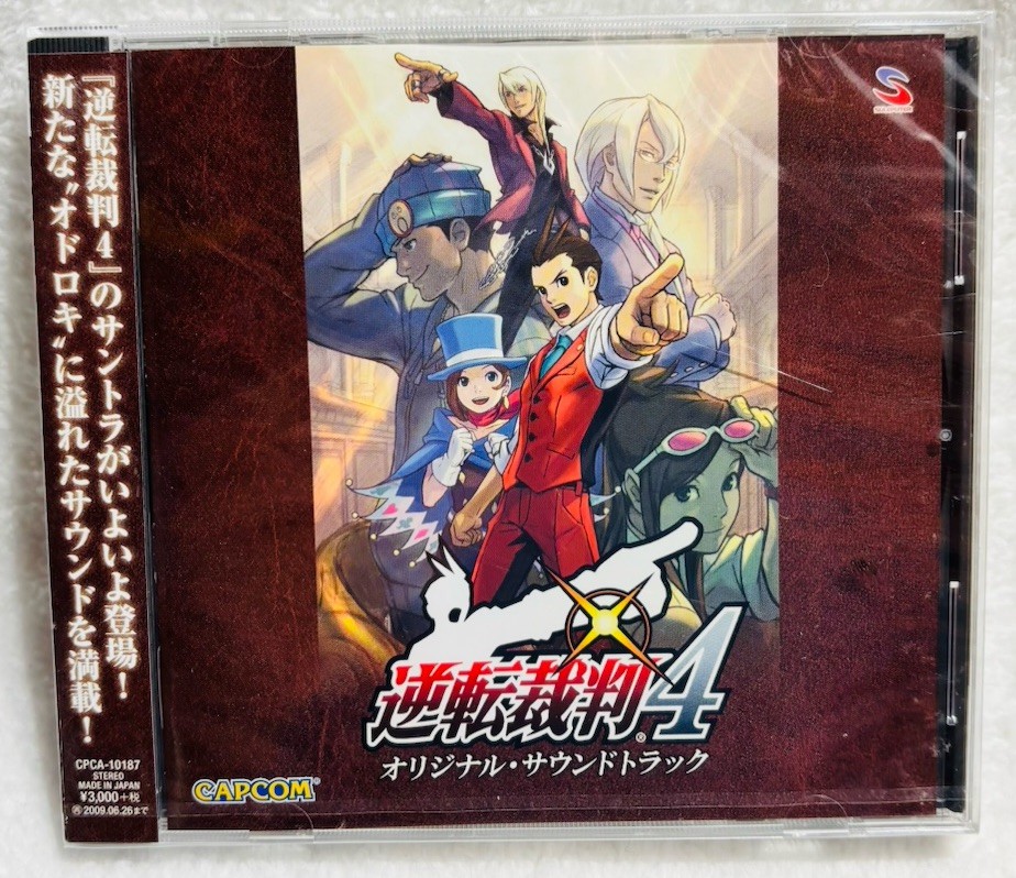 Gyakuten Saiban 4 Original Soundtrack- Phoenix Wright: Ace Attorney- Capcom