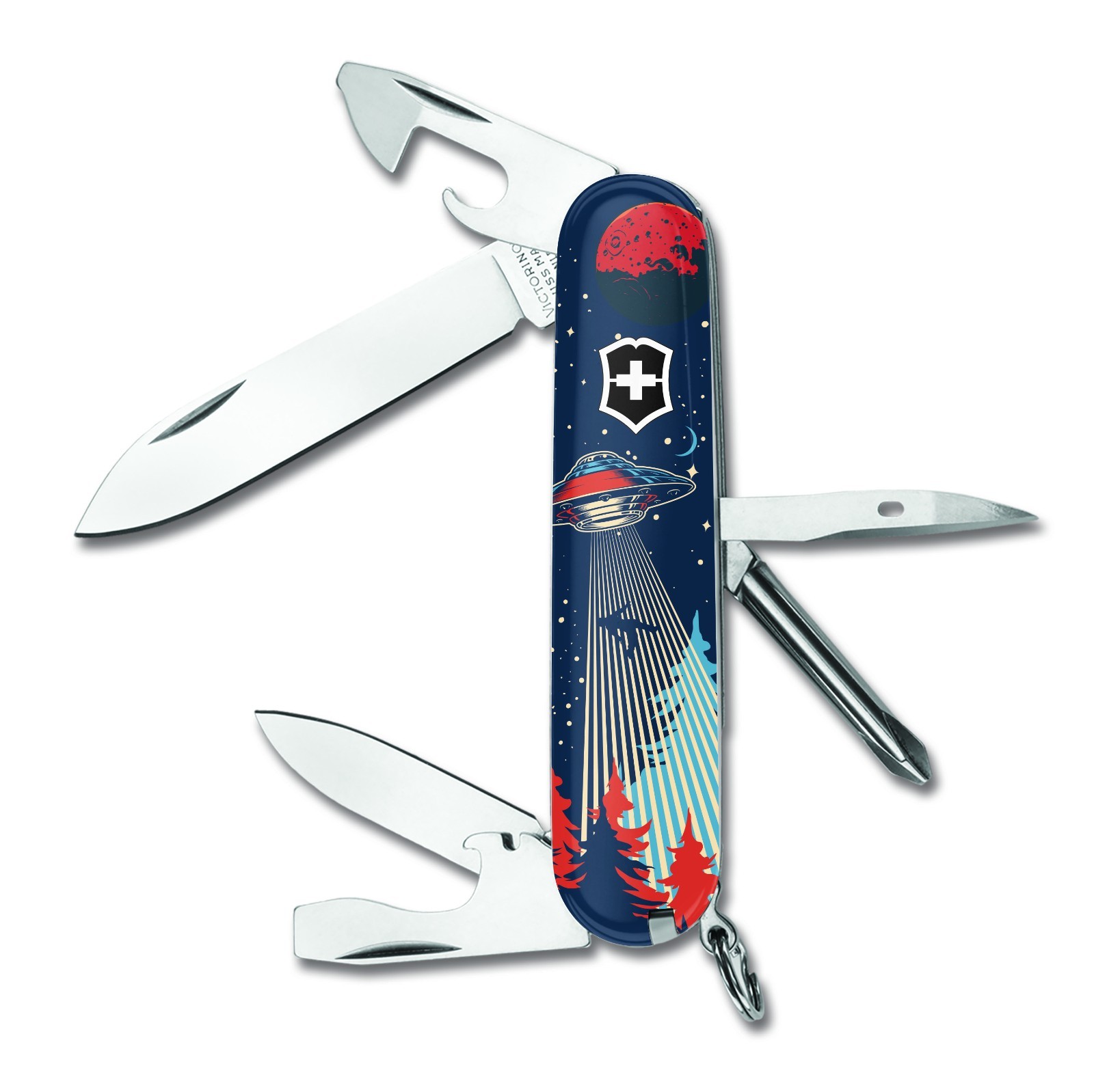 Victorinox Swiss Army VINTAGE ALIEN SCI-FI SPACE TINKER Knife Multi Tool