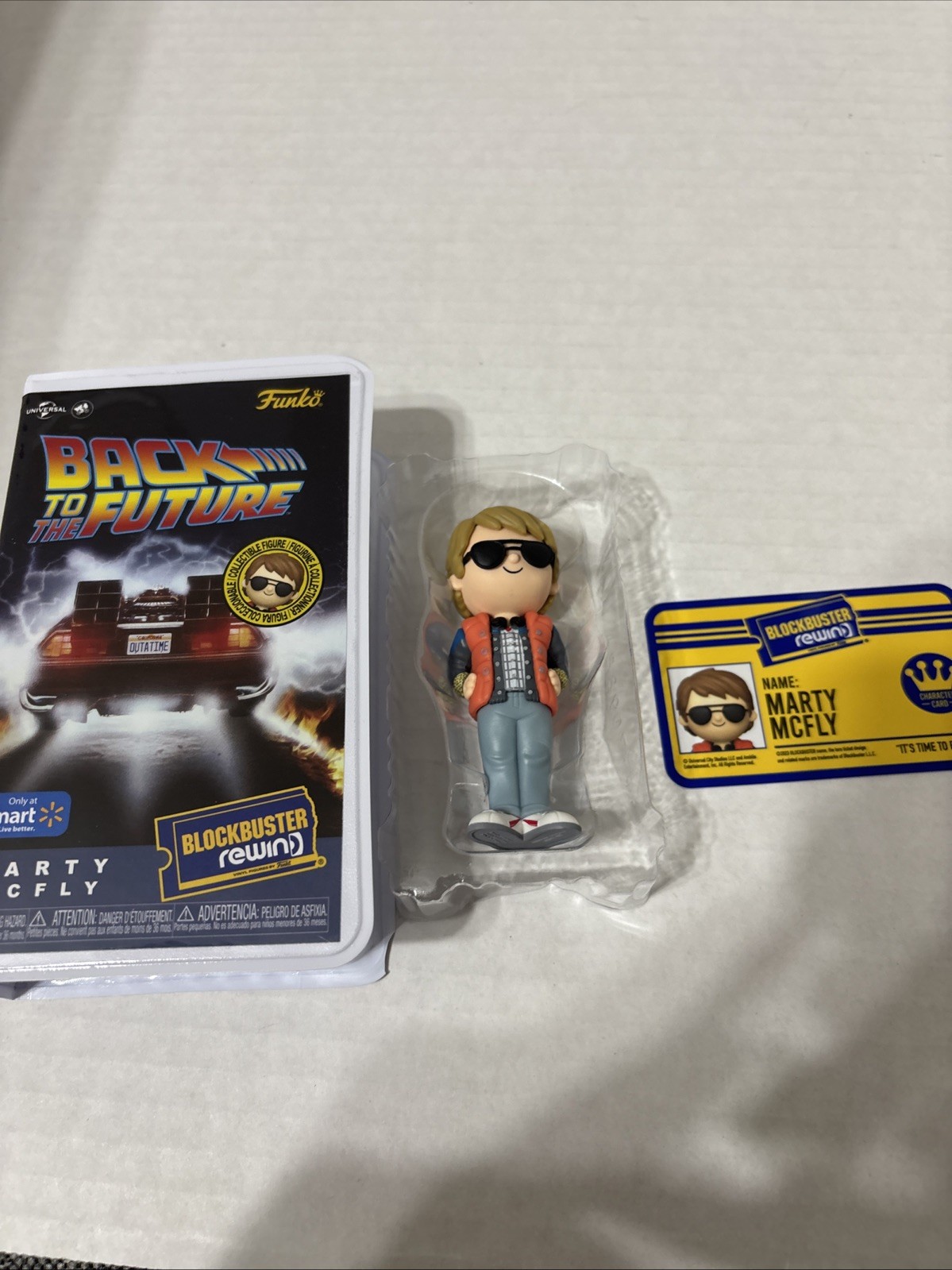 Funko Back to the Future Marty McFly Blockbuster Rewind Figure