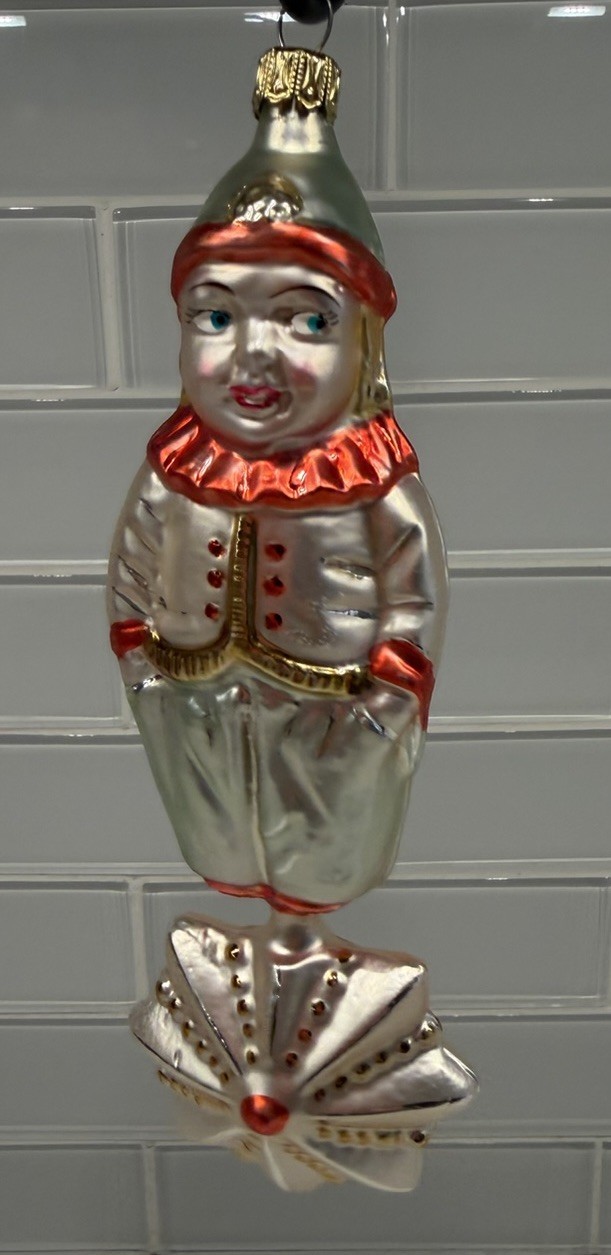 Christopher Radko DANIEL STAR 1993 Glass Ornament GERMANY – Nice Condition!