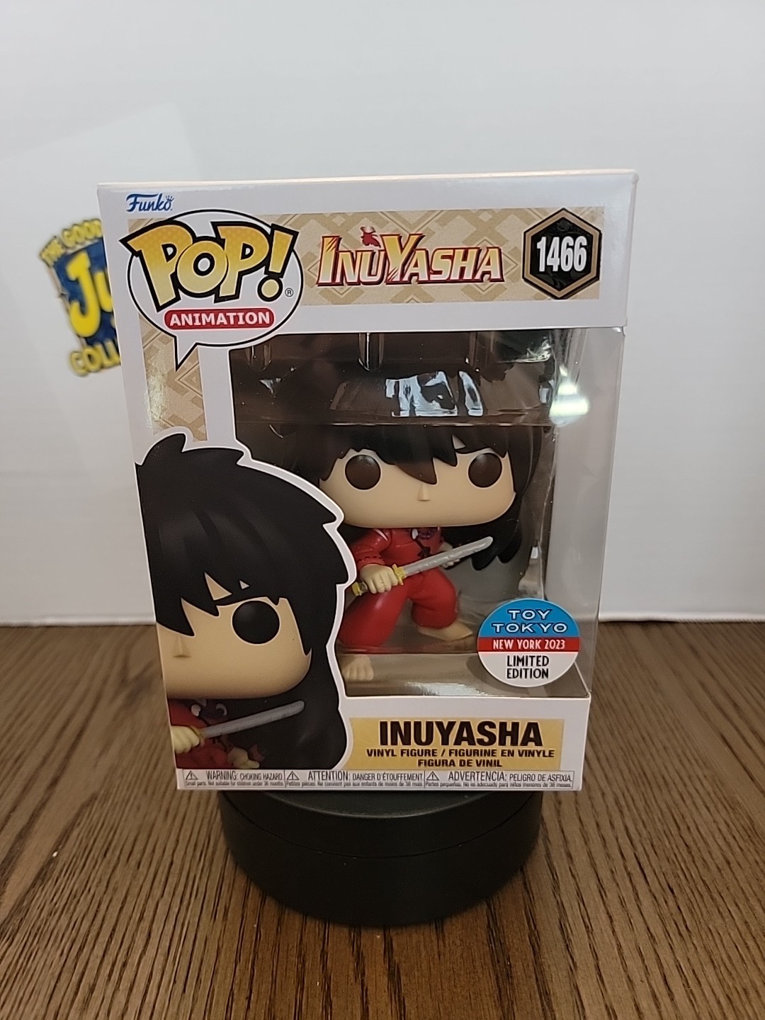Funko Pop! InuYasha Inuyasha Human Form Toy Temple NYCC 2023 #1466 w/Protector