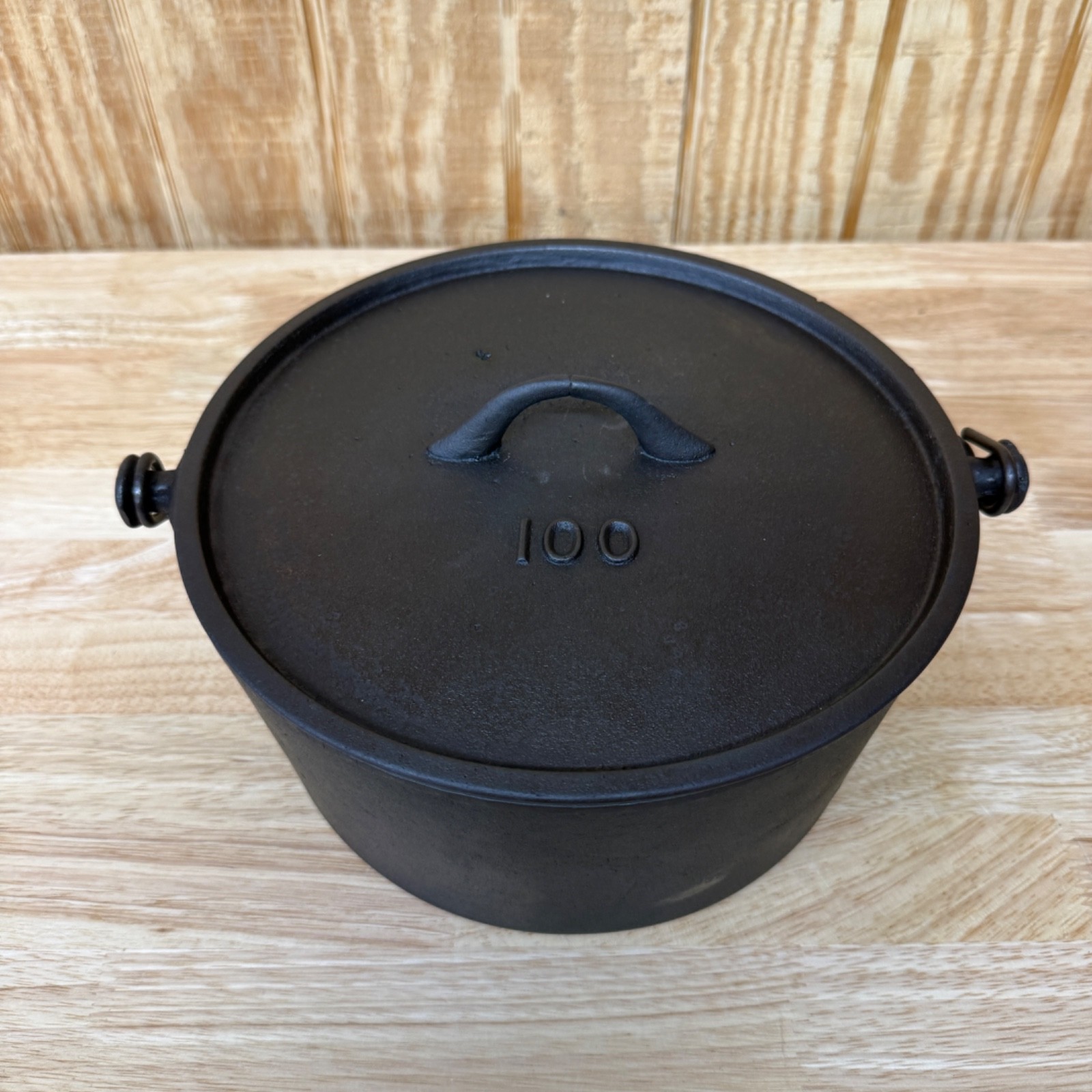 Rare! 1800’s Gatemarked 4QT Cast Iron Dutch Oven Pot With Lid Restored