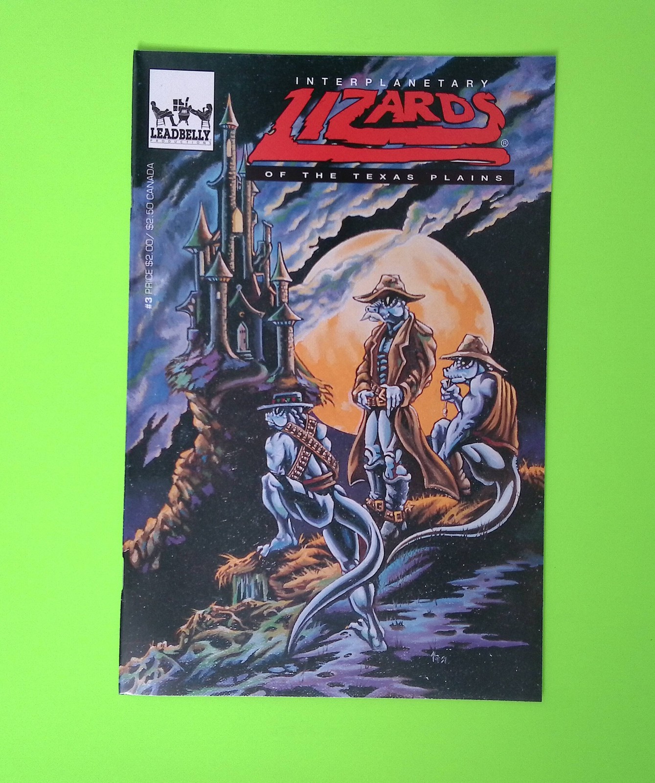 Interplanetary Lizards of the Texas Plains #3 1992 W340-113