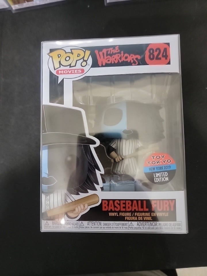 Funko Pop Movies The Warriors #824 Baseball Fury Blue 2019 Toy Tokyo Exclusive