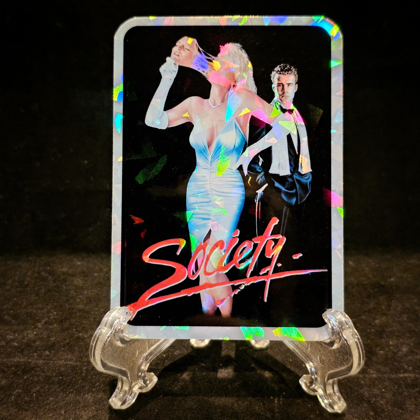 Series 2 Vending Machine Prism Super Stickers 80s 90s Vtg Style Horror Foil Card