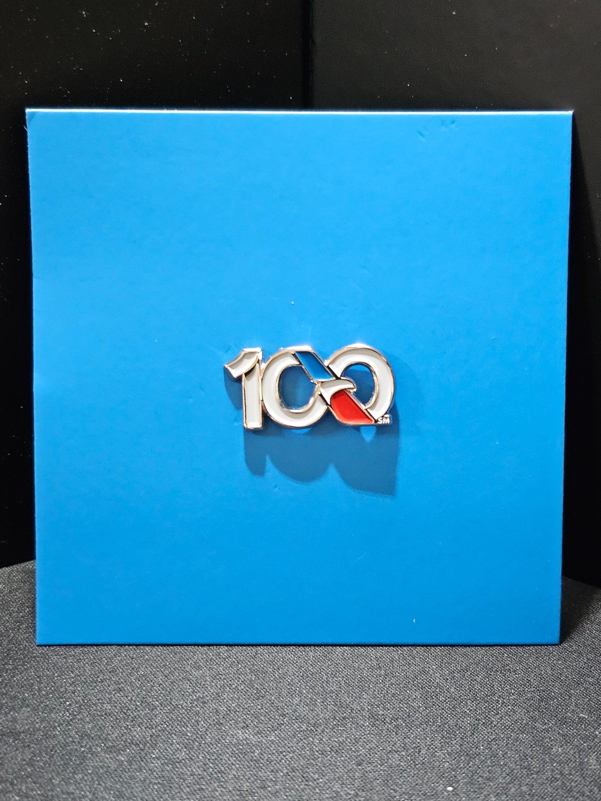 2026 American Airlines 100 Year Anniversary Lapel Pin – Brand New