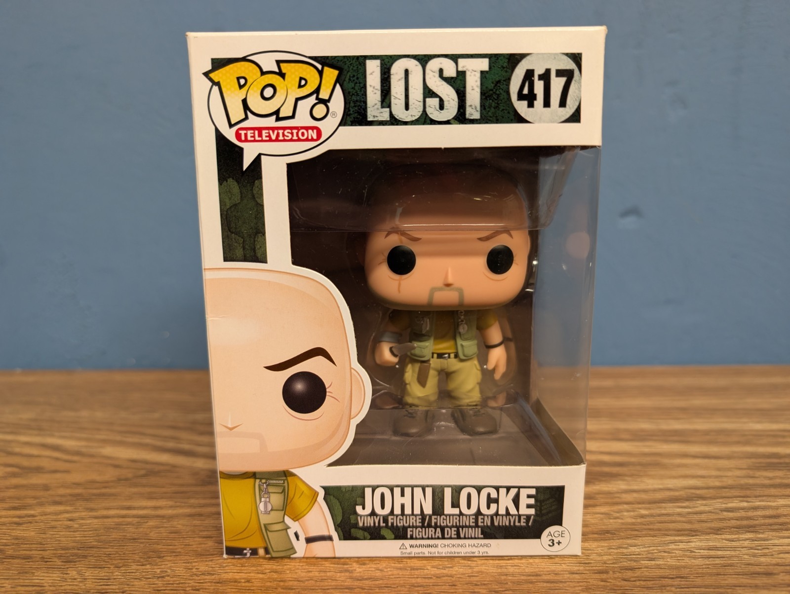John Locke #417 W/ Pop Protector | Lost TV Series | Funko Pop
