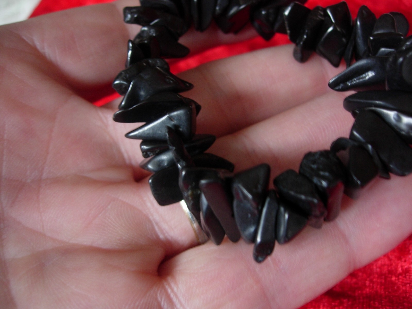 Shungite 15-18 elasticated chip bracelet eBay U.K. seller over 20 years