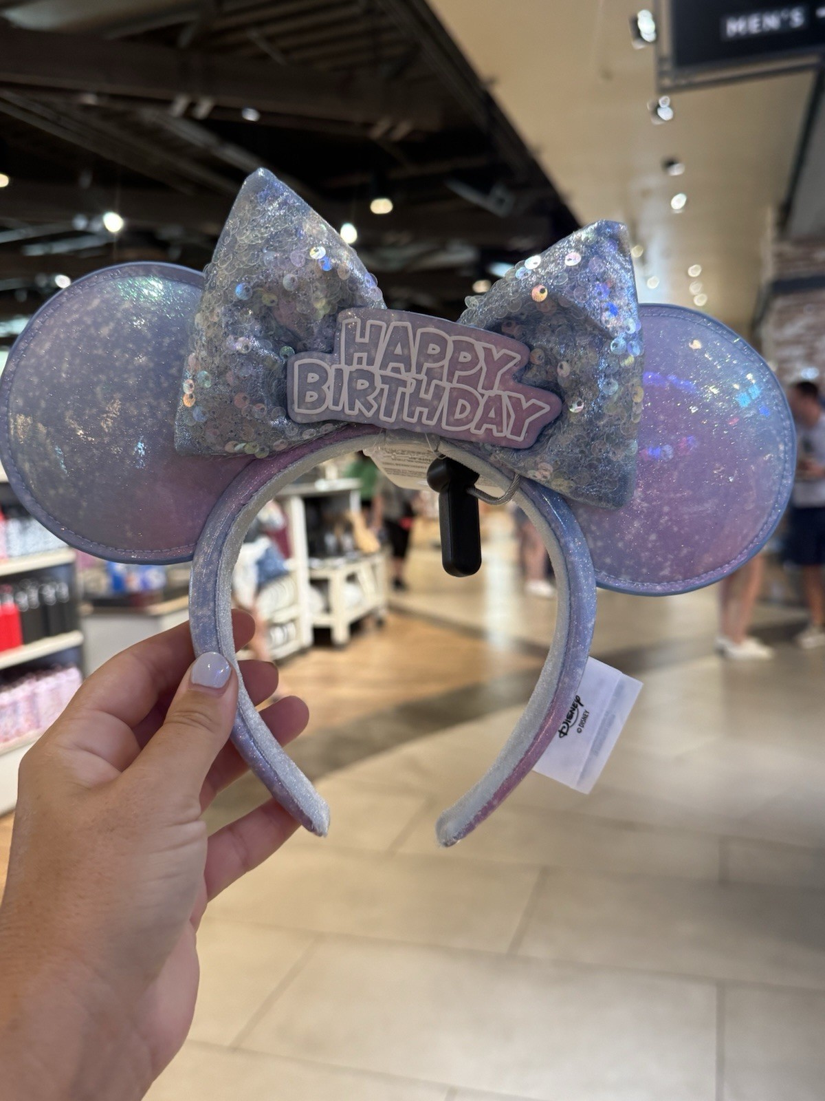 Disney Pasks 2026 WDW Happy Birthday Ears Headband New