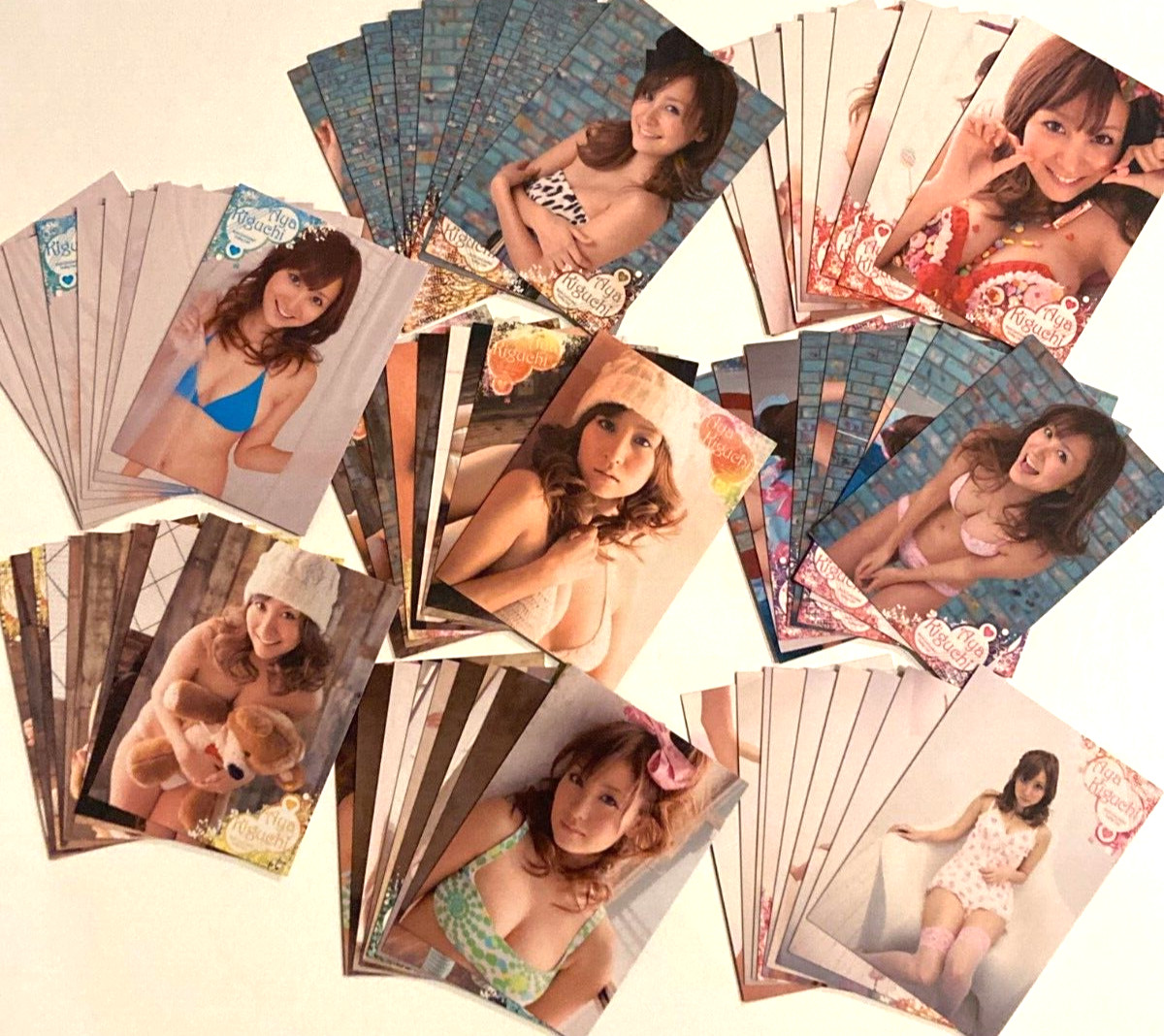 Aya Kiguchi Bomb Trading Card complete Bikini Girl JAPANESE IDOL 72 pieces