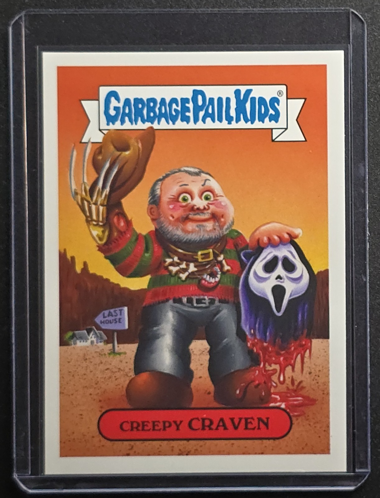 2019 Garbage Pail Kids Horror Personality Creepy Craven 10b