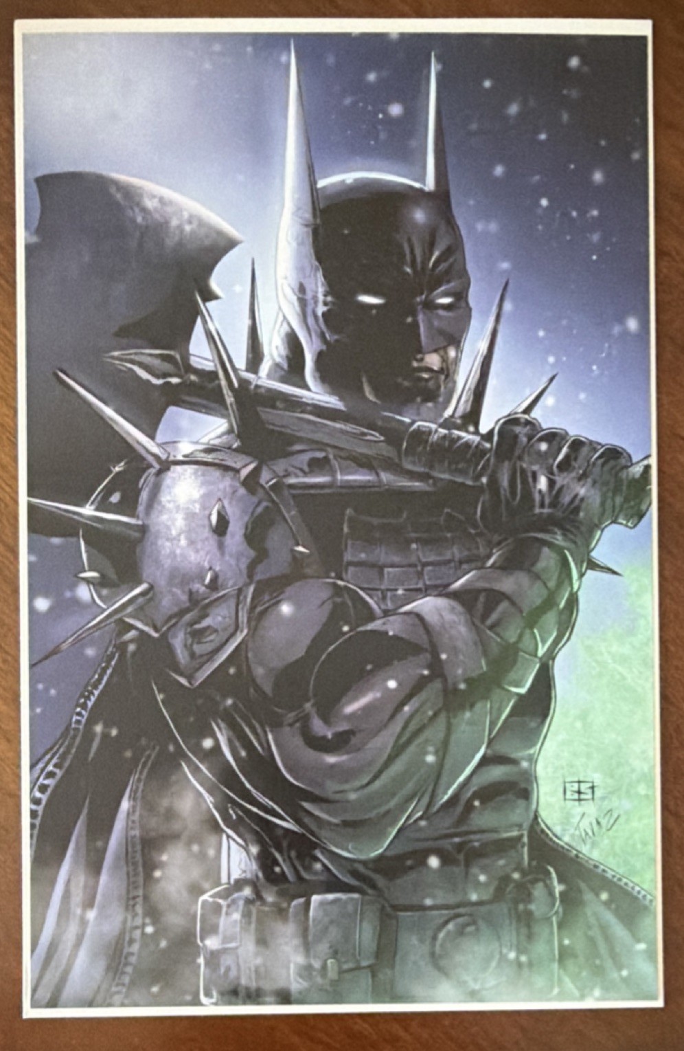 ABSOLUTE BATMAN Art Print Bryan Silverbax ComicTom Exclusive NM