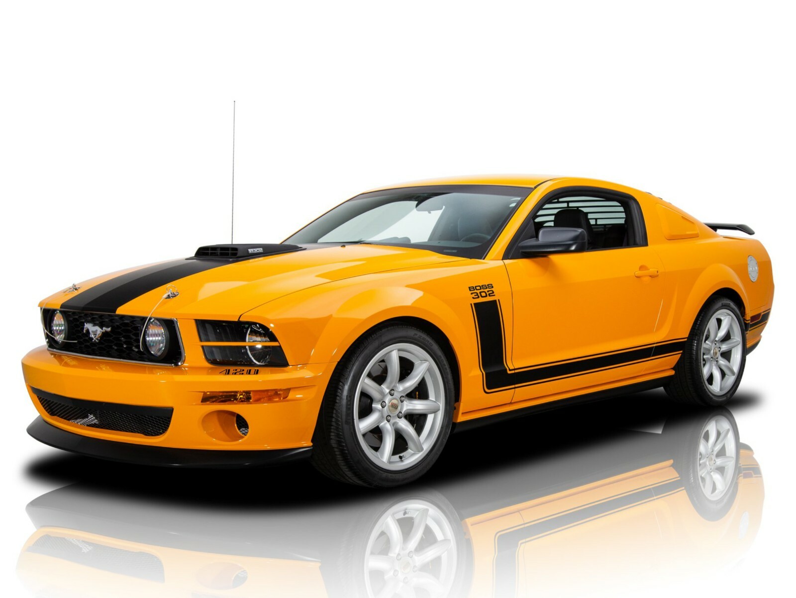 2007 Ford Mustang Saleen Parnelli Jones 302 Metal Sign 9″ x 12″ or 12″ x 16″