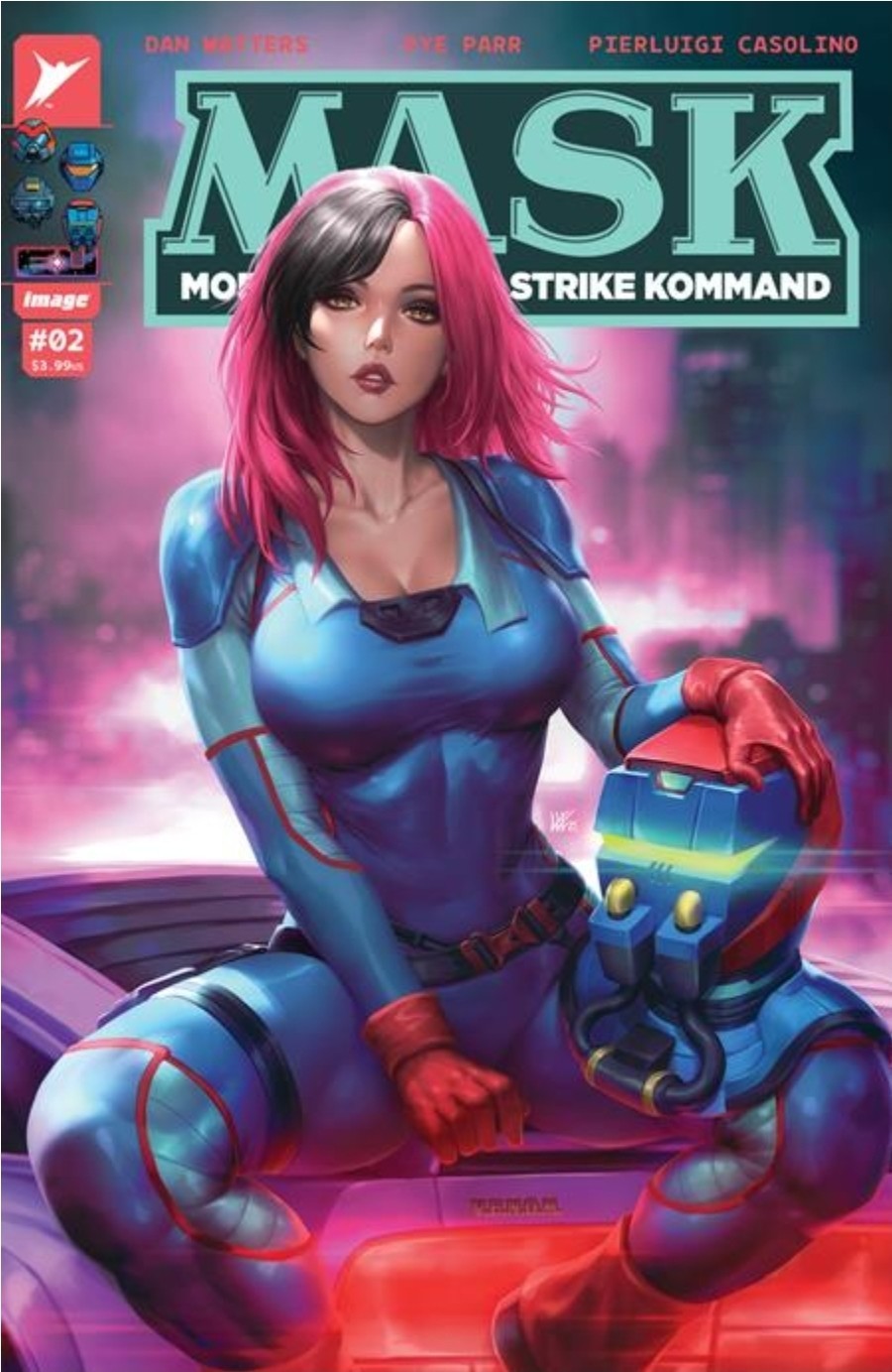 MASK #2 COVER B KENDRICK IMAGE PRE-SALE 7/8