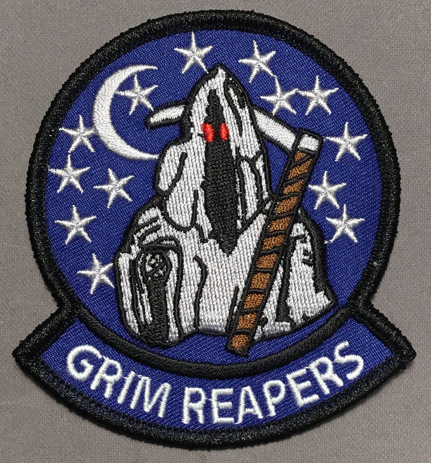 Grim Reaper Fear the Reaper military patch