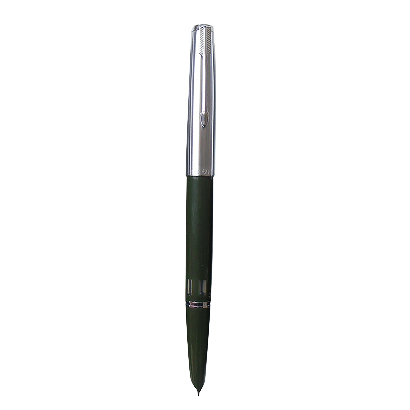 Vintage Wing Sung 601 Steel Cap Vacumatic Fountain Pen F Nib Ink Pen xx