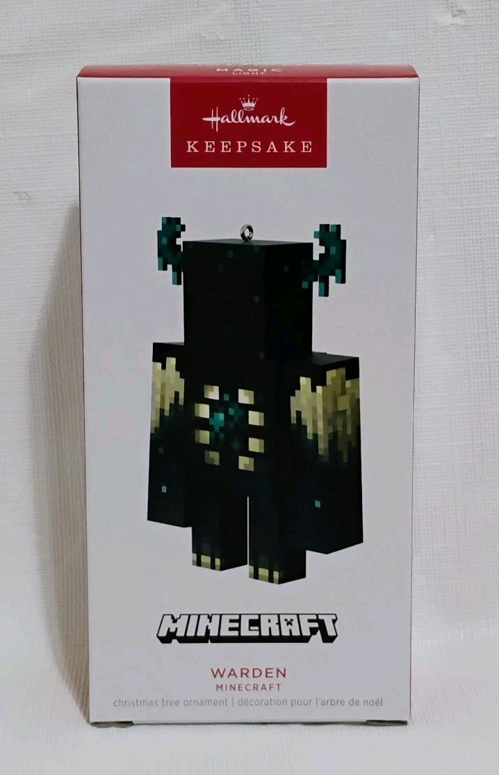 Hallmark Keepsake Ornament 2023 Magic Minecraft The Warden-NEW