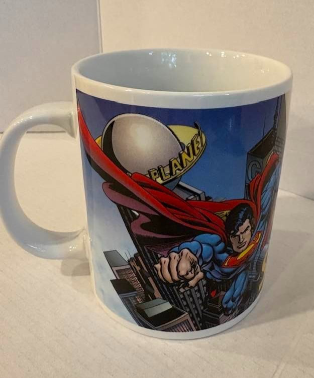 Superman DC Comics Large 18 ounce Ceramic Coffee Mug Cup