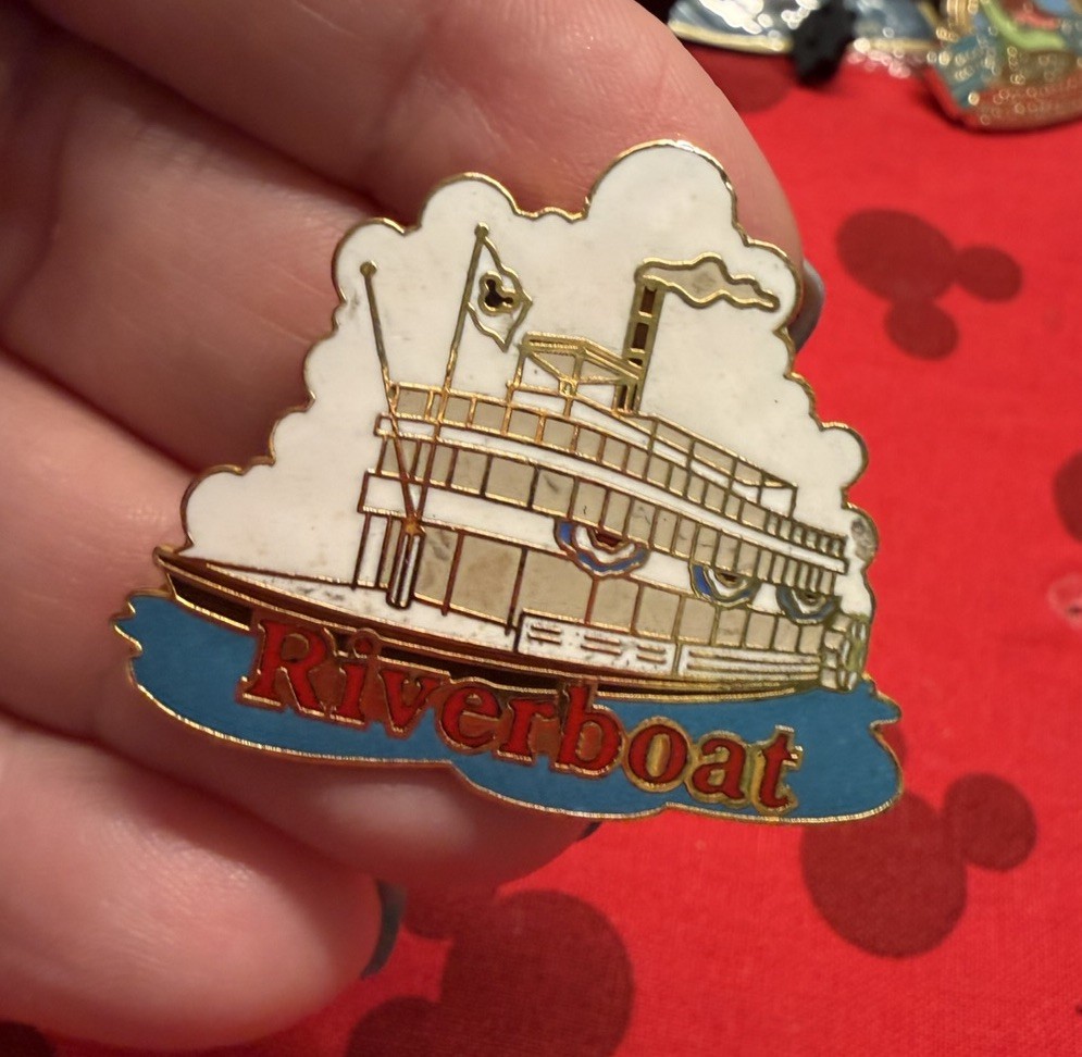 Liberty Square Riverboat Pin Liberty Belle Disney Pin Retired Vintage