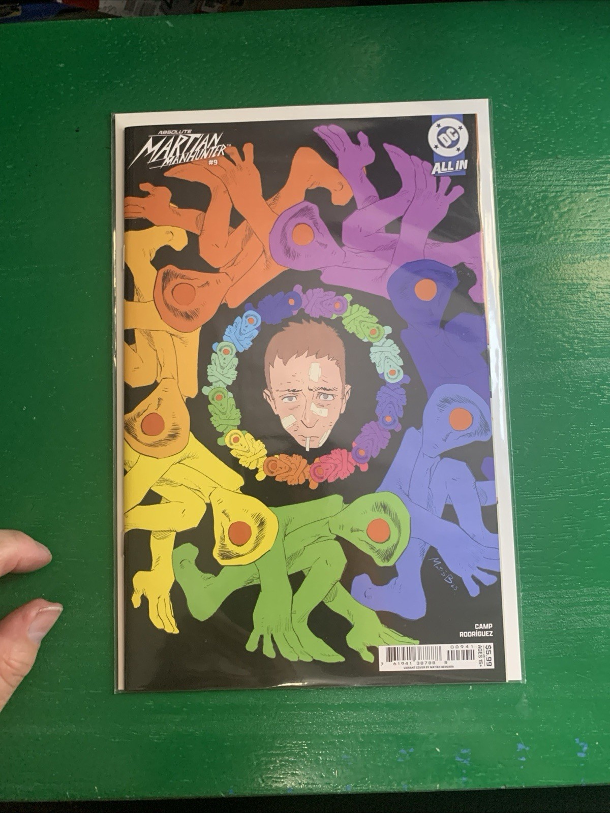 2026 MARVEL COMICS ABSOLUTE MARTIAN MANHUNTER #9 CVR D MATIAS BERGARA VARIANT NM