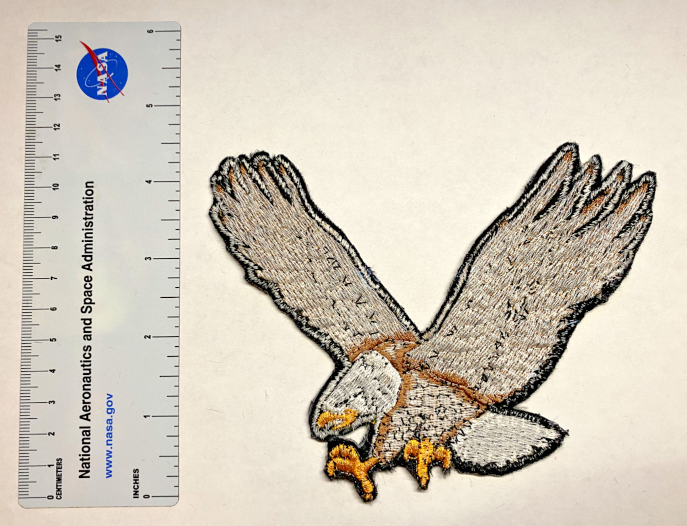 Patch – American Bold Eagle – The Eagle has Landed – 6 inches x 4.5 inches