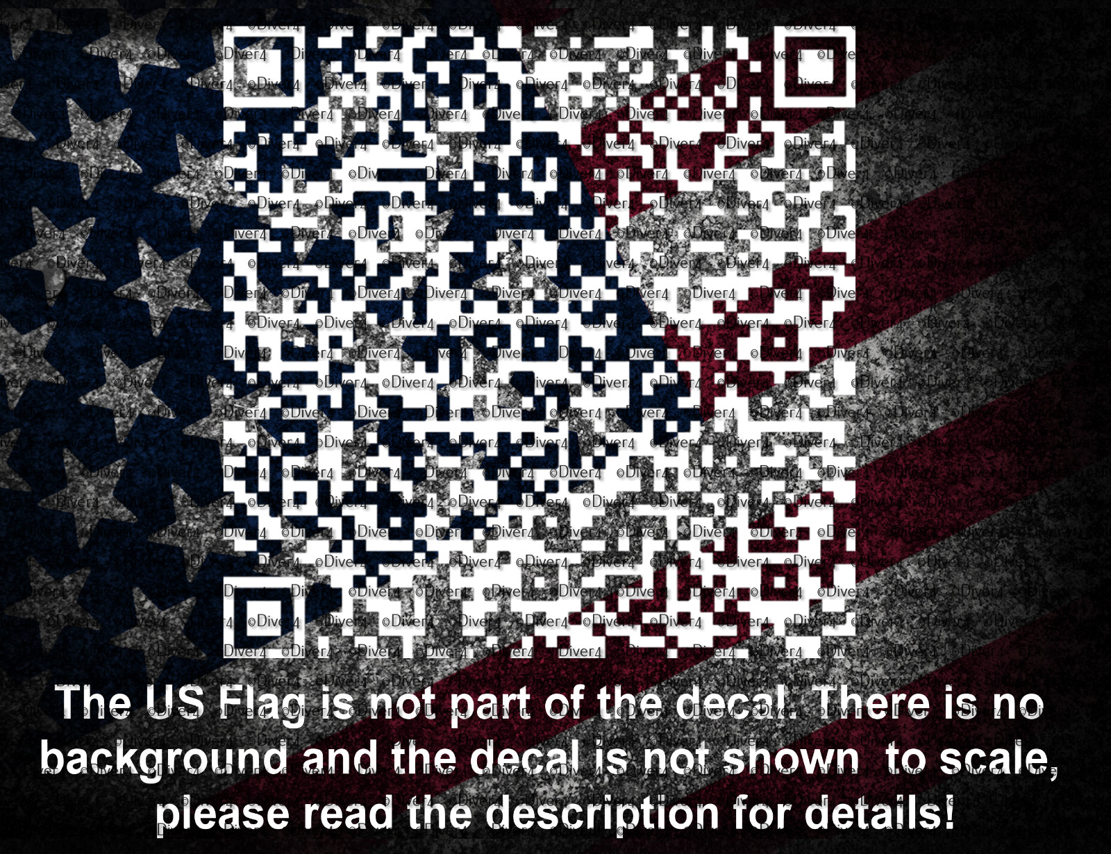 Trump Dance QR Code Vinyl Decal US Made & Seller MAGA