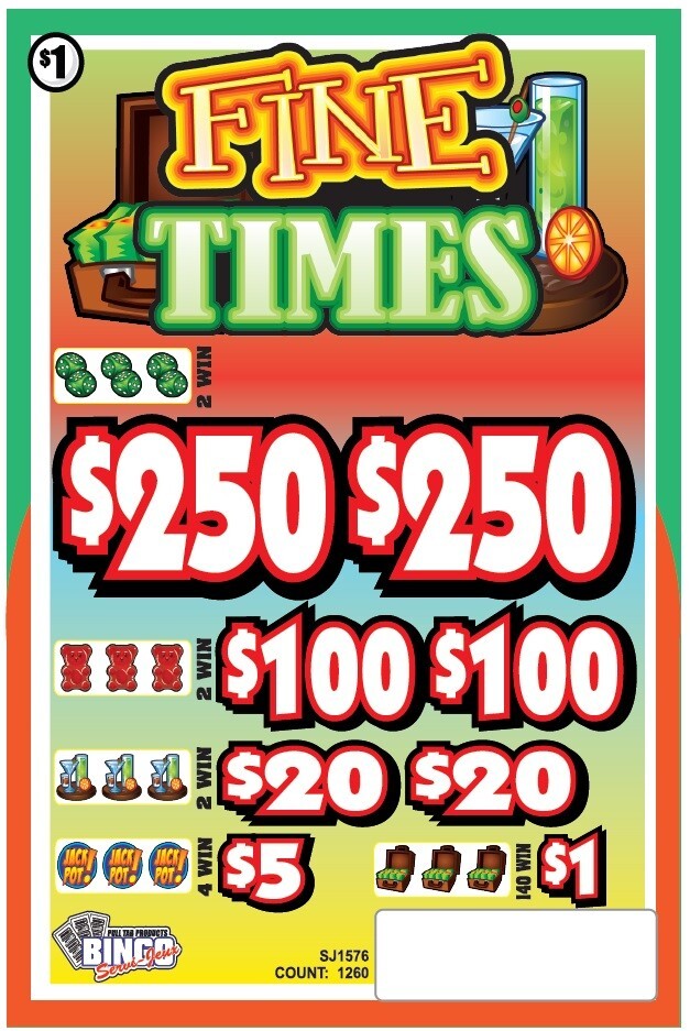 NEW pull tickets FINE TIMES – Instant Tabs