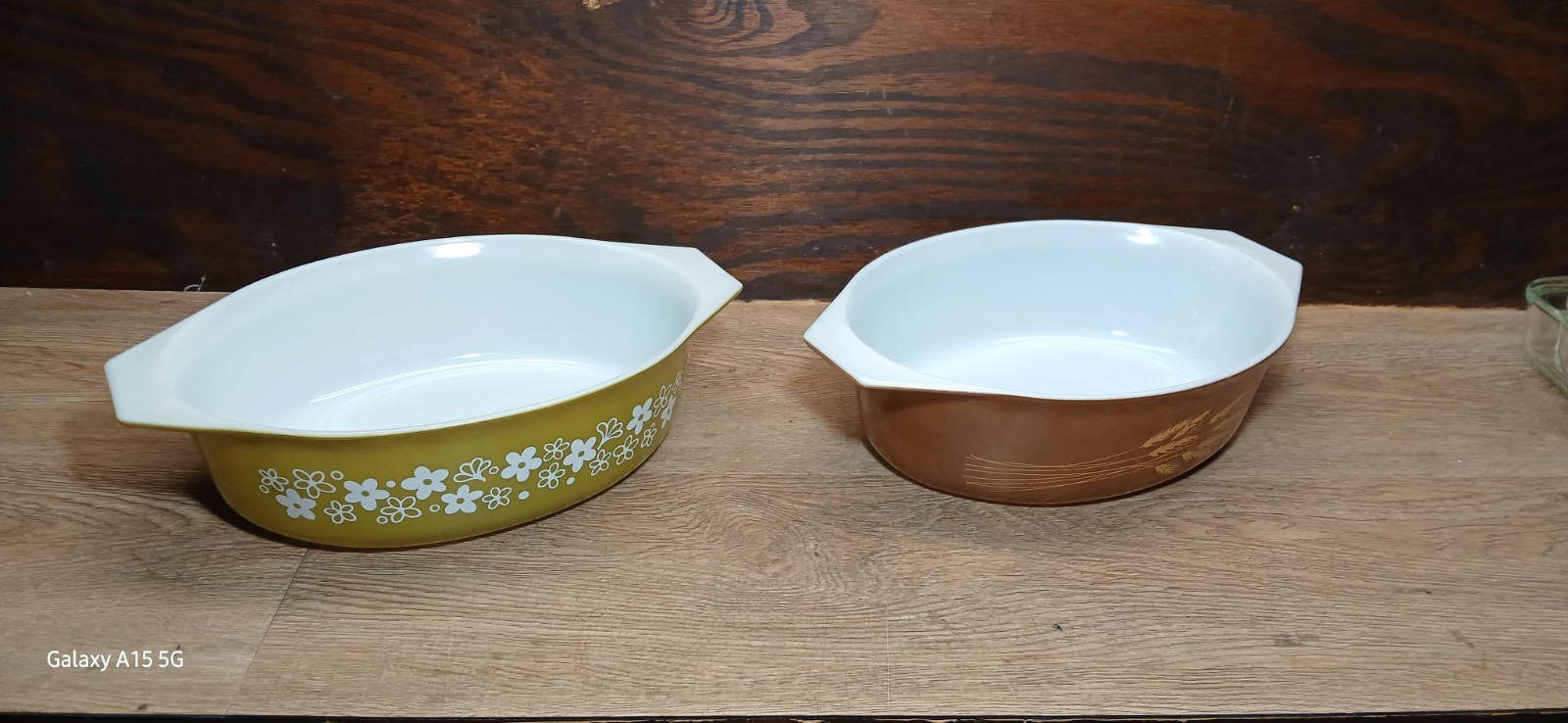 12 piece collection of VINTAGE PYREX Mixing BOWLS Cooking DISHES BAKING PANS